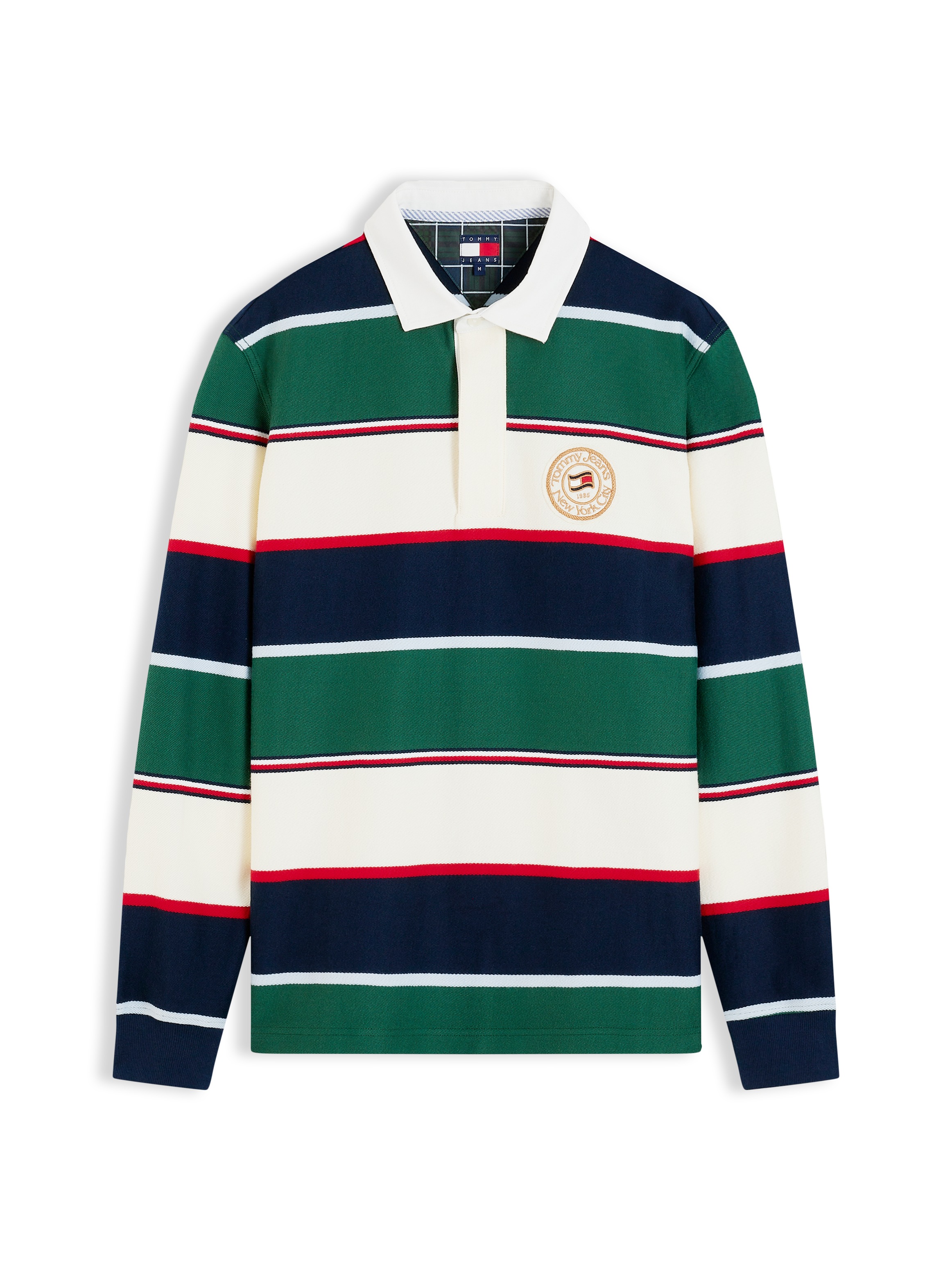 Tommy Jeans Rugbyshirt »TJM RELAXED VARSITY STRIPE RUGBY«