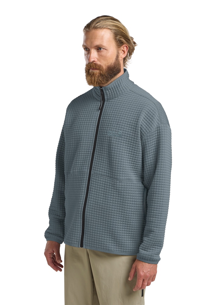Jack Wolfskin Fleecejacke "MOGARI FZ M" leicht, als Außenschicht, für Sommerabende und Übergangszeit