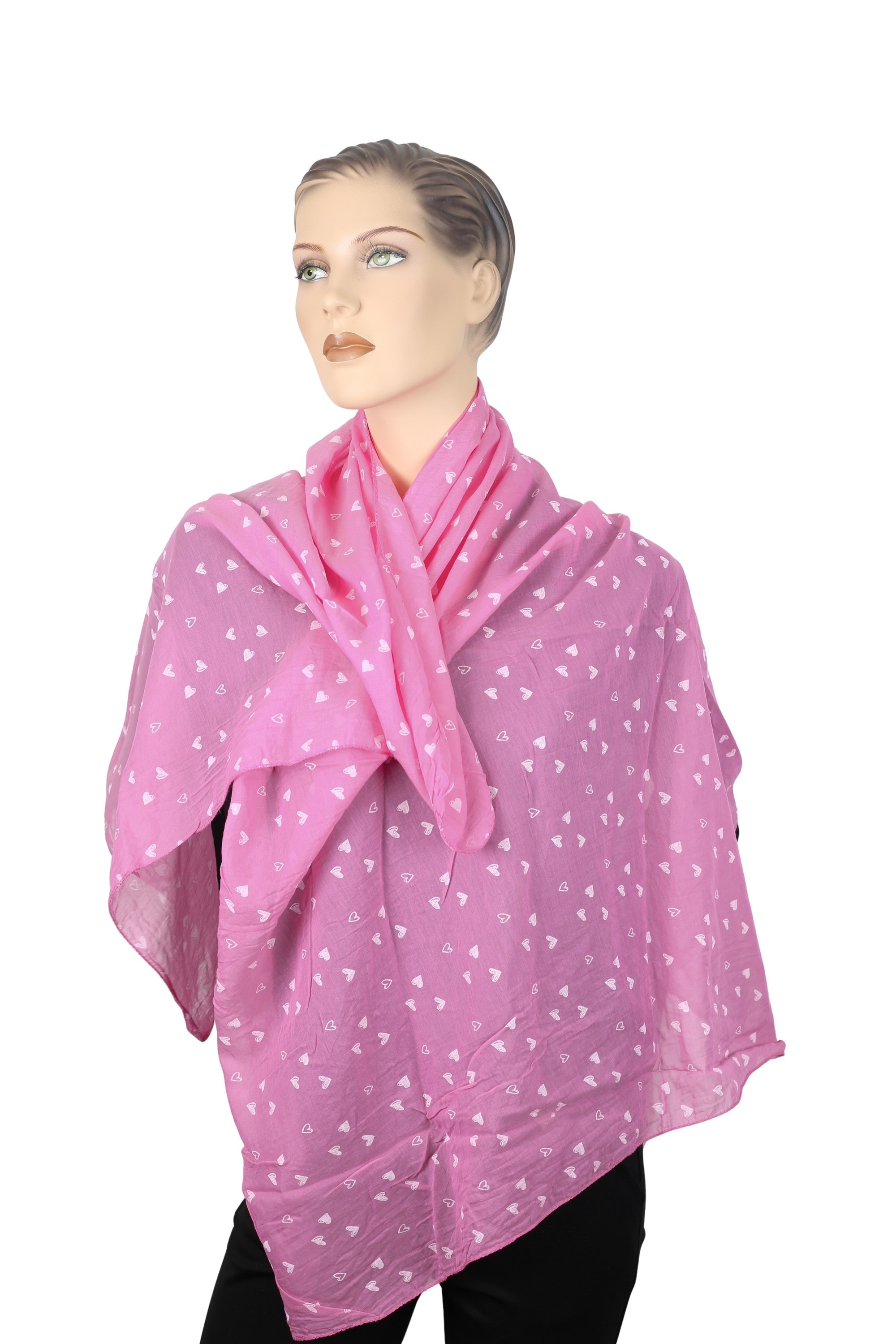 COLLEZIONE ALESSANDRO Modeschal »Sweetheart«, mit Allover Mini Herzen, Made in Italy