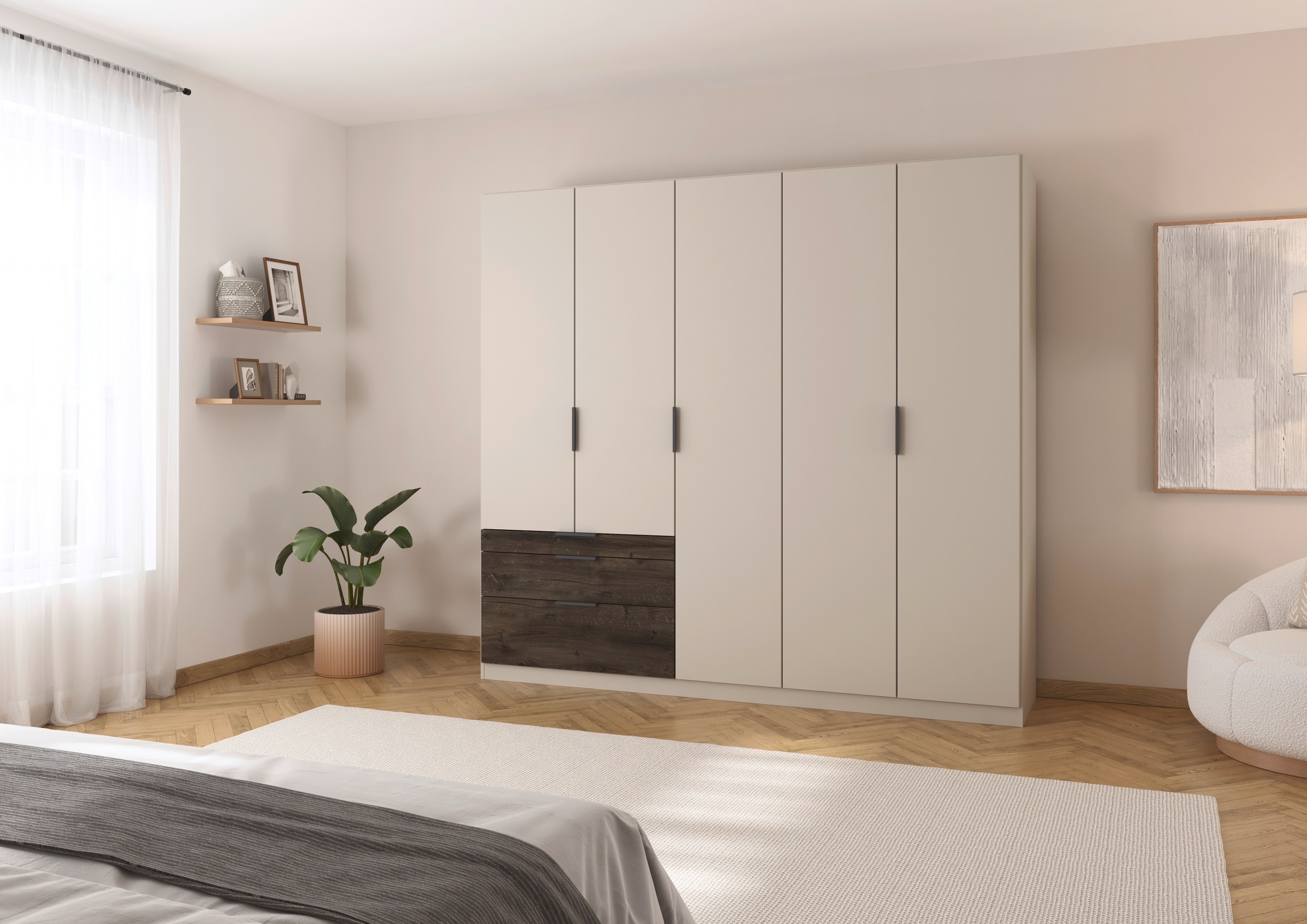 rauch Kleiderschrank "Drehtürenschrank Schrank Garderobe Schlafzimmerschran günstig online kaufen