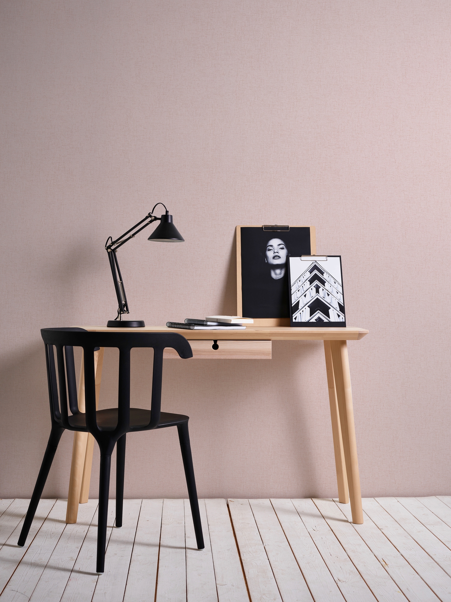 A.S. Création Vliestapete »New Elegance«, unifarben mit Farbeinsatz-einfarbig-uni, Tapete Uni einfarbig Tapeten Wohnzimmer Schlafzimmer Küche modern Büro