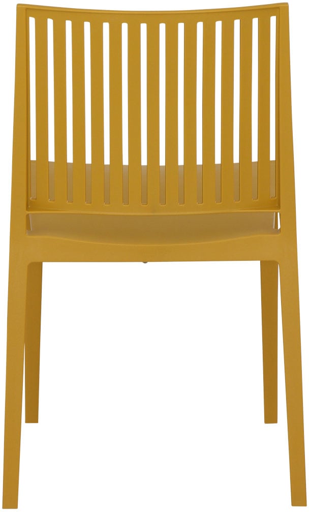 Siena Garden Gartensessel »Lane 2er Set Stapelstuhl mustard« Set, 2 Stk. tlg. Gestell, Polypropylen/Glasfaser