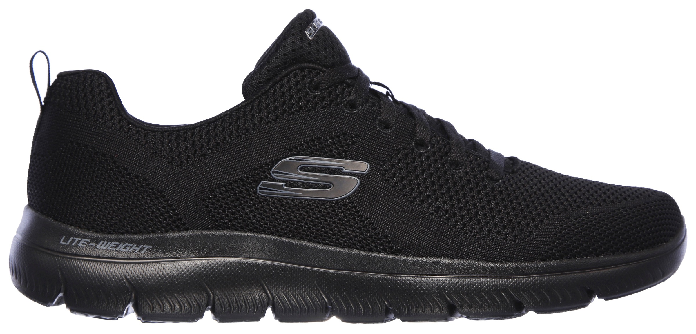 Skechers Sneaker »SUMMITS«, mit gepolstertem Schaftrand, Freizeitschuh, Halbschuh, Schnürschuh