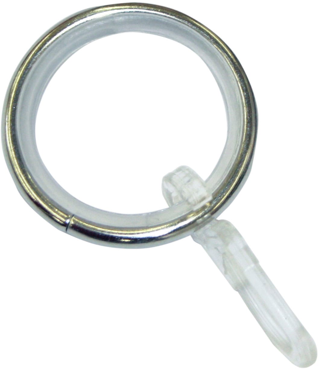 GARDINIA Gardinenring "mit Gleiteinlage" Serie Gardinenstangen Set Sol günstig online kaufen