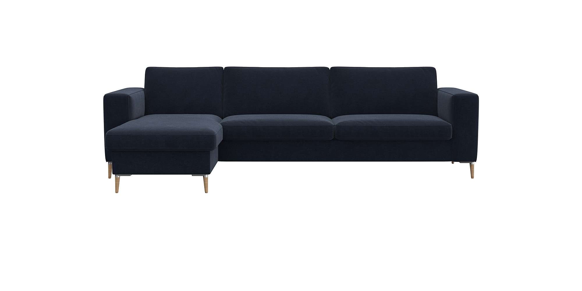 FLEXLUX Ecksofa "Fiore, super Sitzkomfort durch Kaltschaum im Sitz, L-Form" günstig online kaufen