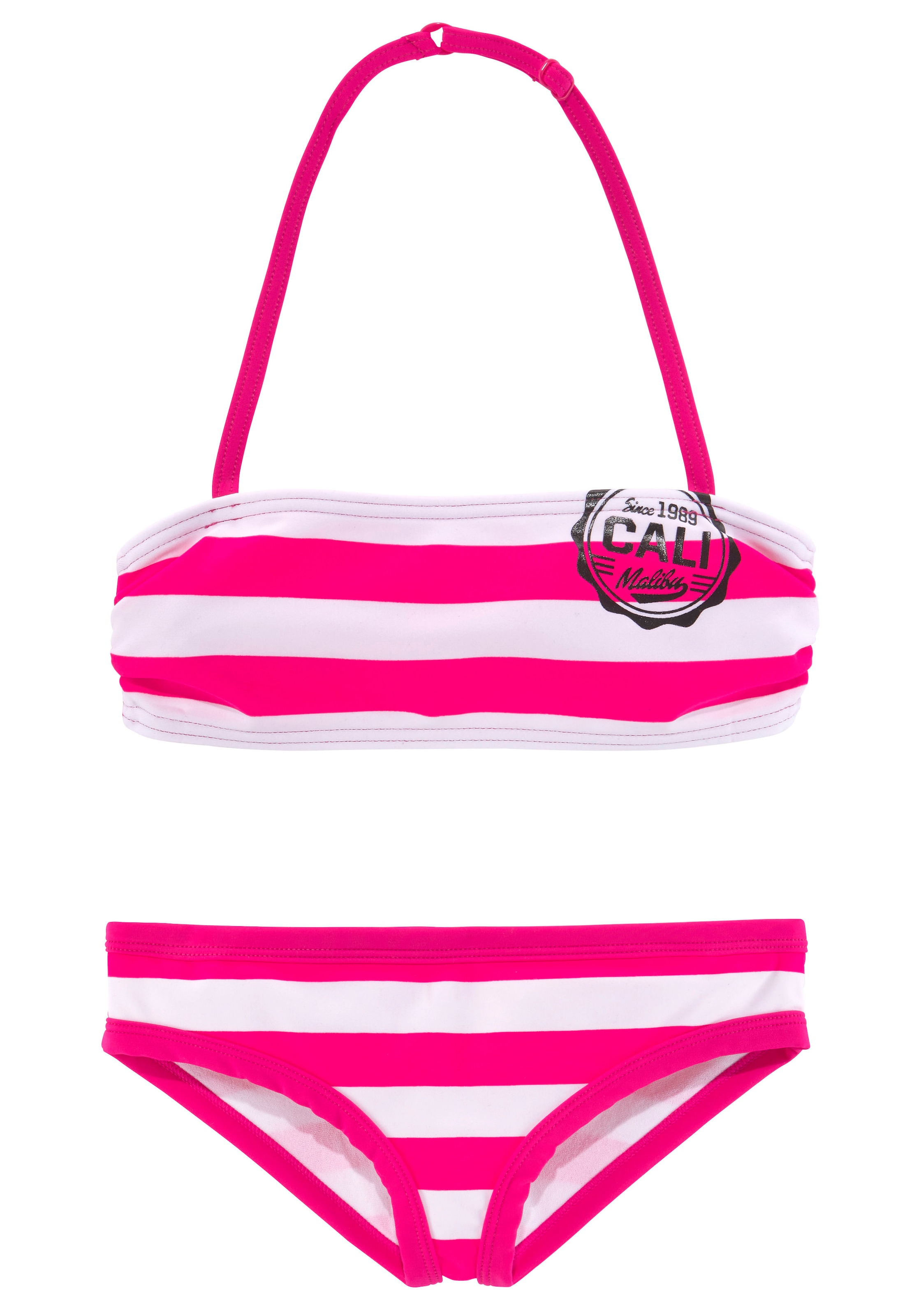 BAUR trendigen | bestellen Streifen mit Bandeau-Bikini, Bench. online