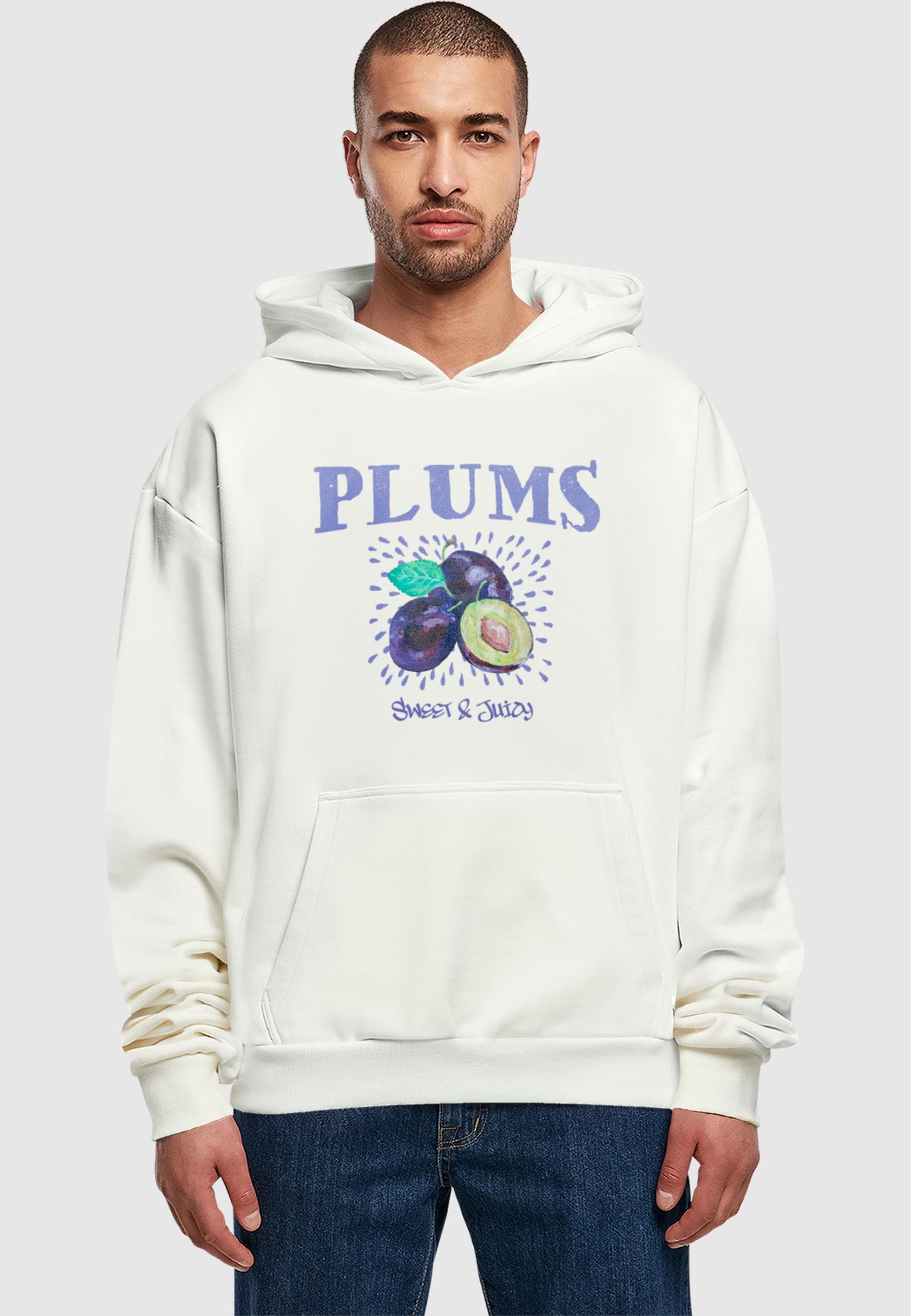Merchcode Kapuzensweatshirt »Merchcode Plums Hoody«, (1 tlg.)