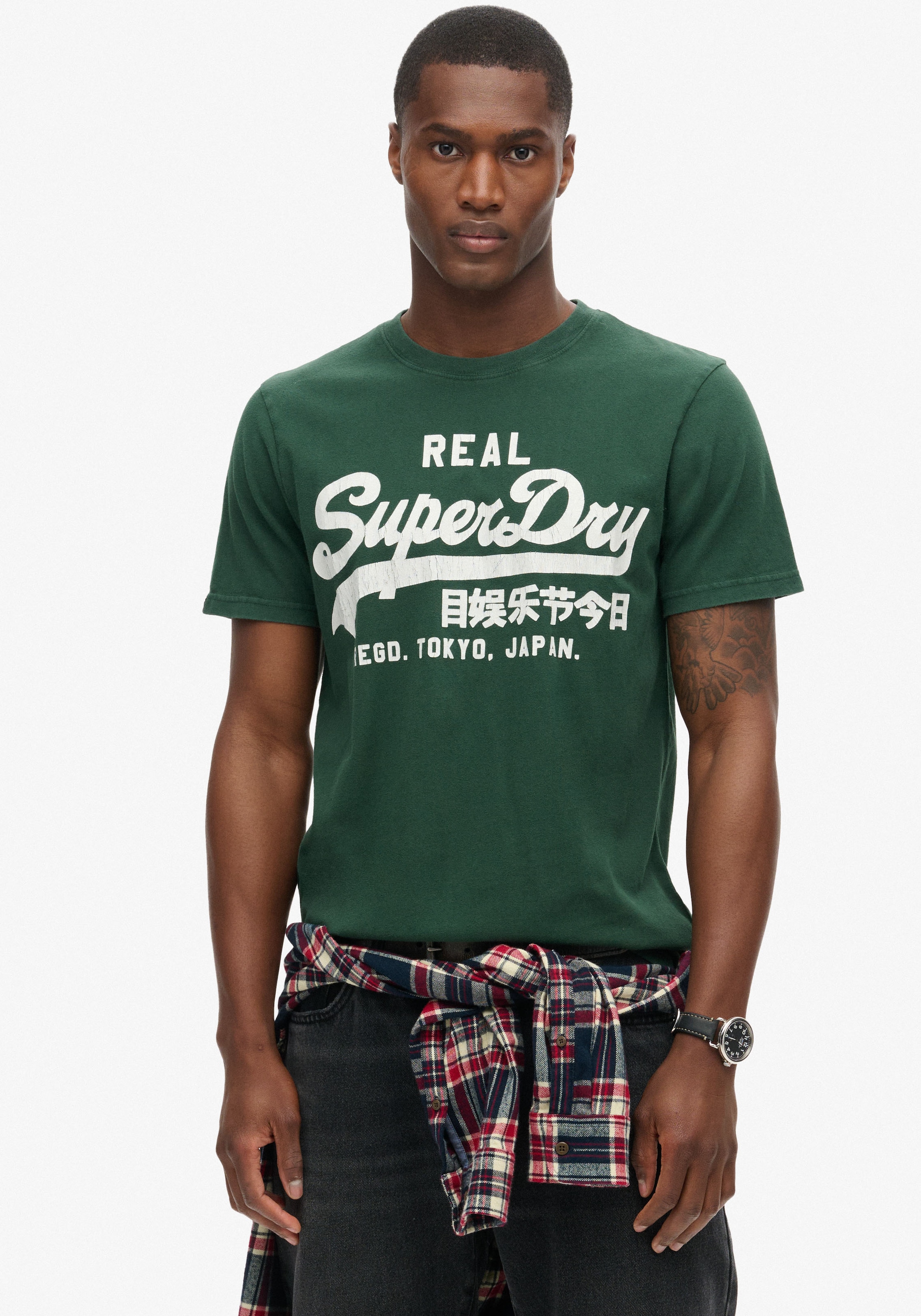 Superdry Rundhalsshirt "CLASSIC VL GRAPHIC T SHIRT"