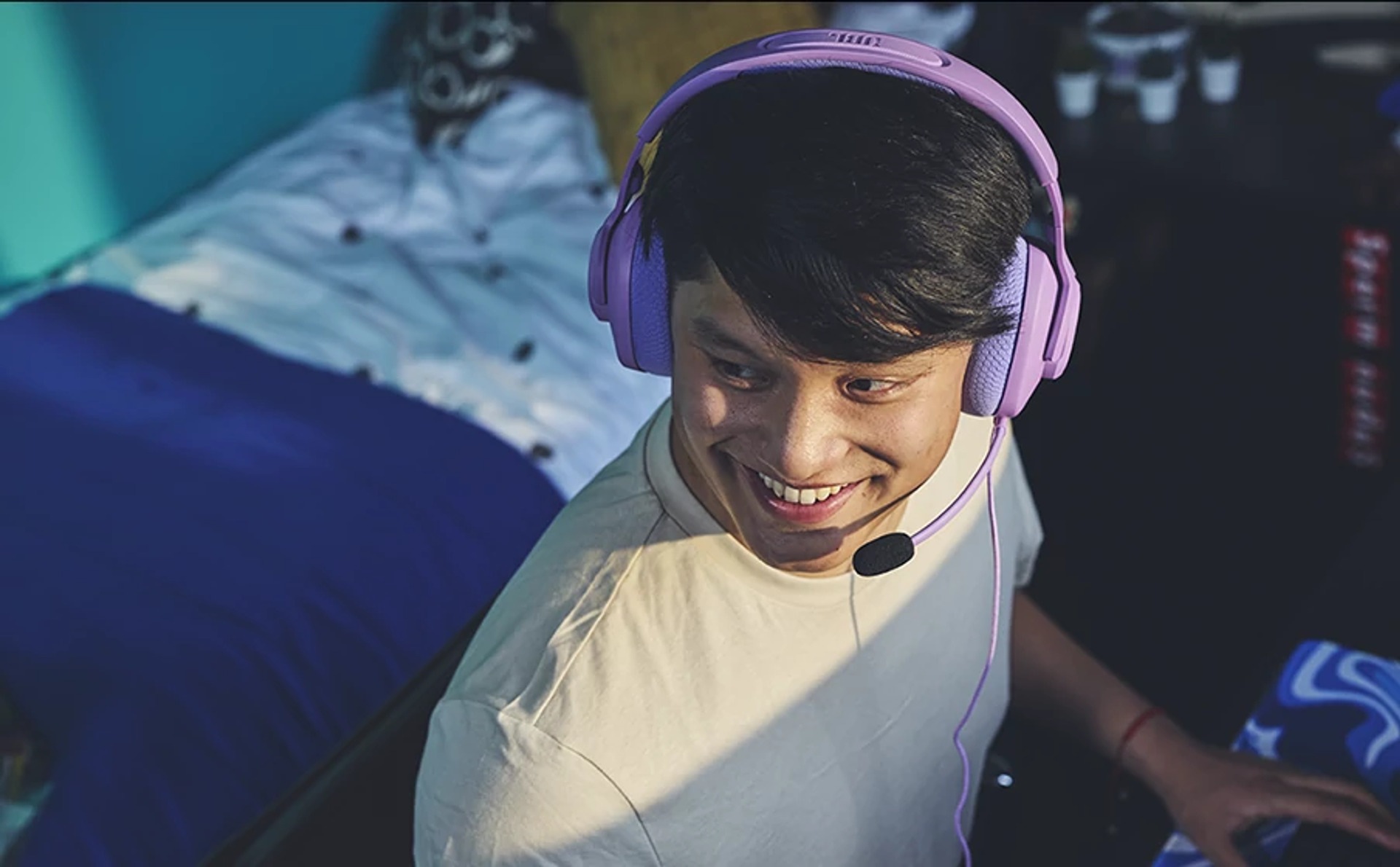 JBL Gaming-Headset »Quantum 100M2«, Mikrofon abnehmbar-Stummschaltung, JBL QuantumSOUND Signatur, abnehmbares Mikrofon mit Stummschaltung