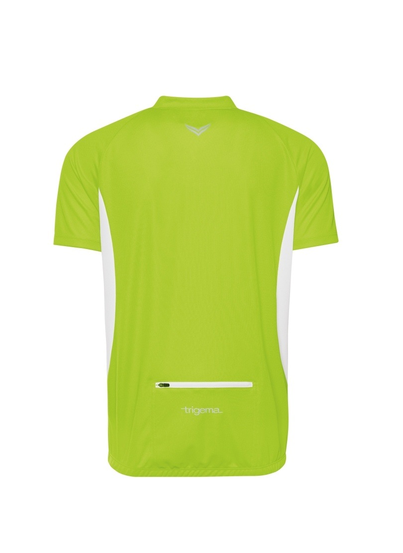 Trigema Radtrikot »TRIGEMA Fahrradtrikot mit praktischer Rückentasche«