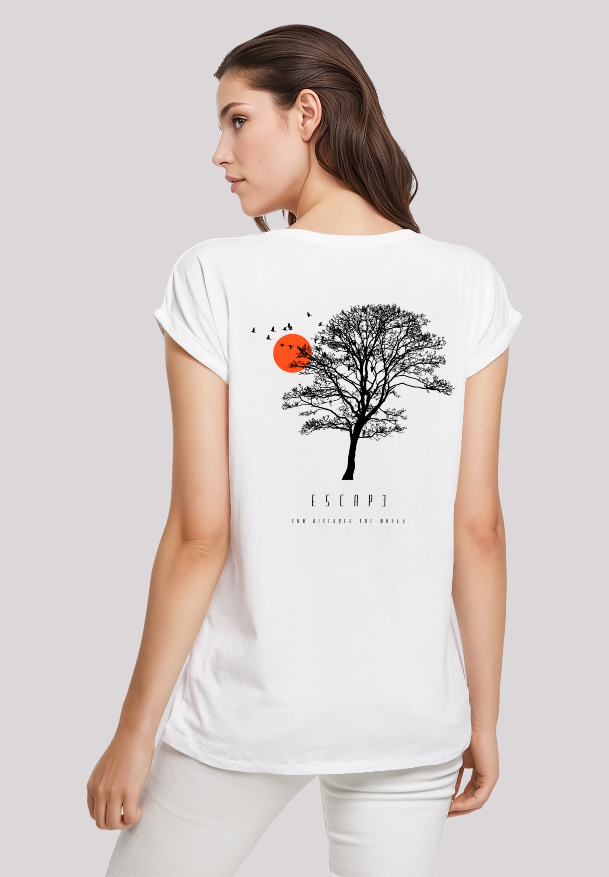 F4NT4STIC T-Shirt "Escape Discover the World Tree Birds", Premium Qualität, günstig online kaufen