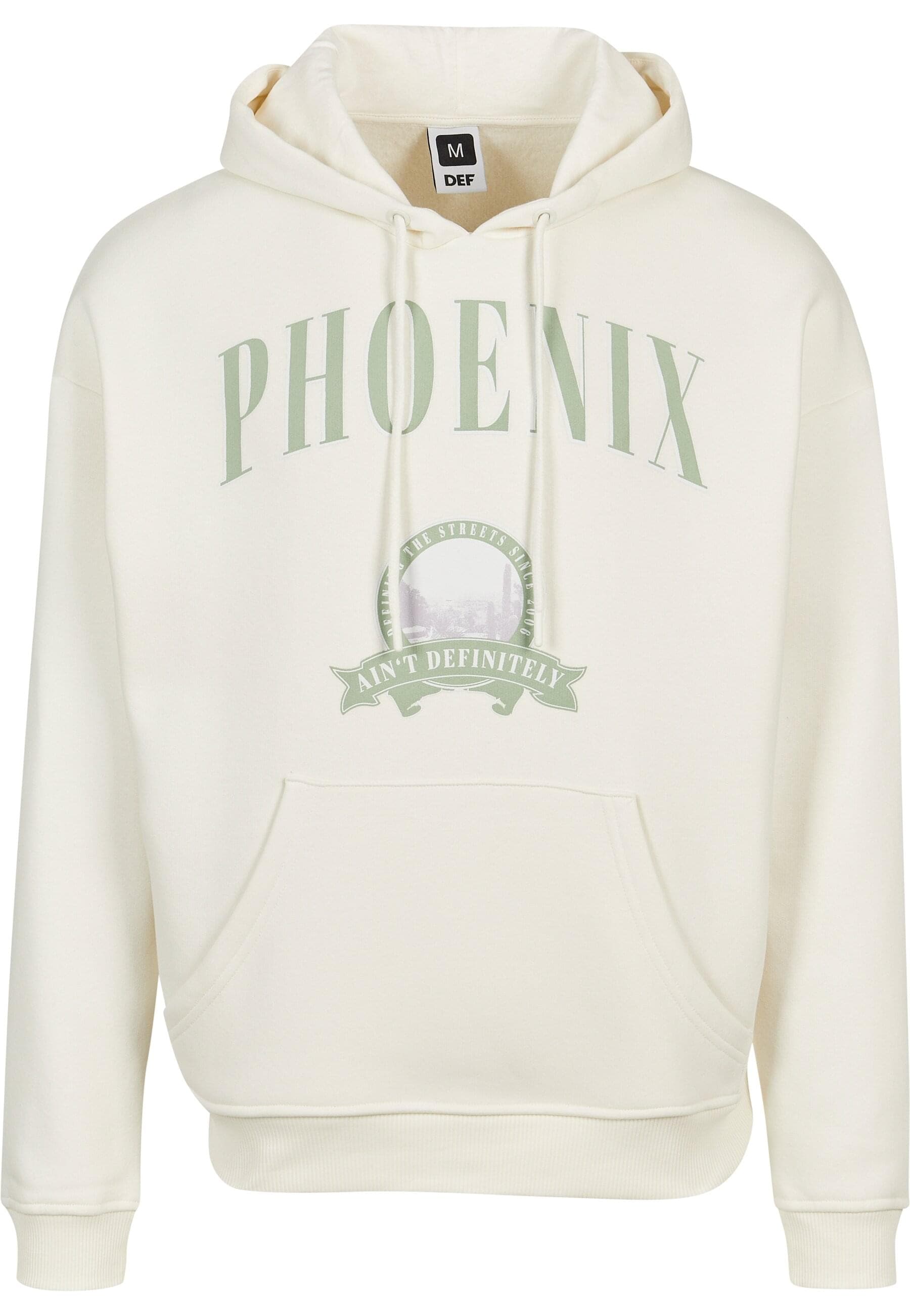 DEF Kapuzensweatshirt "DEF Herren DEF Left Circular Print Hoody" 1 Stk. tlg günstig online kaufen