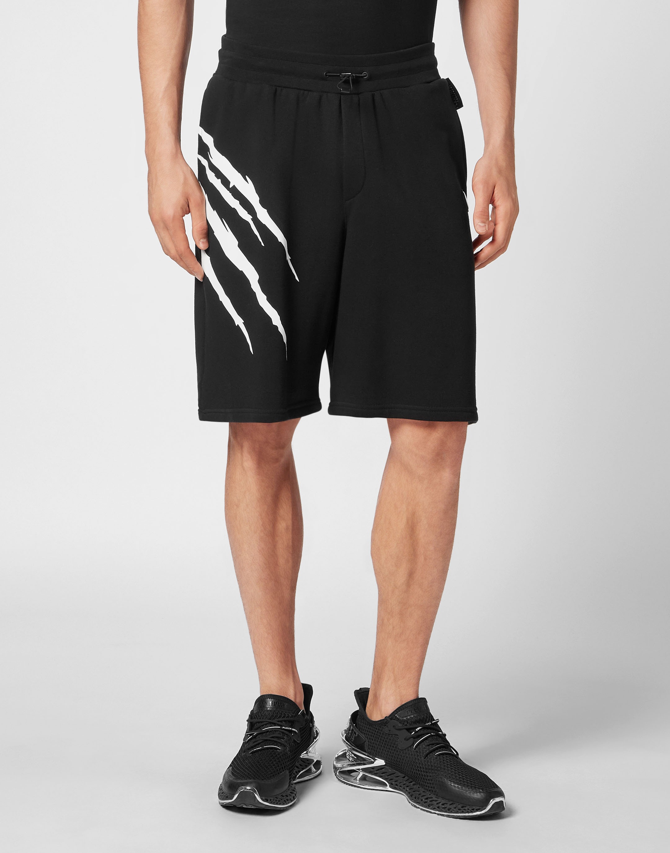 PLEIN SPORT Jogg-Bermudas "Shorts Scratch"