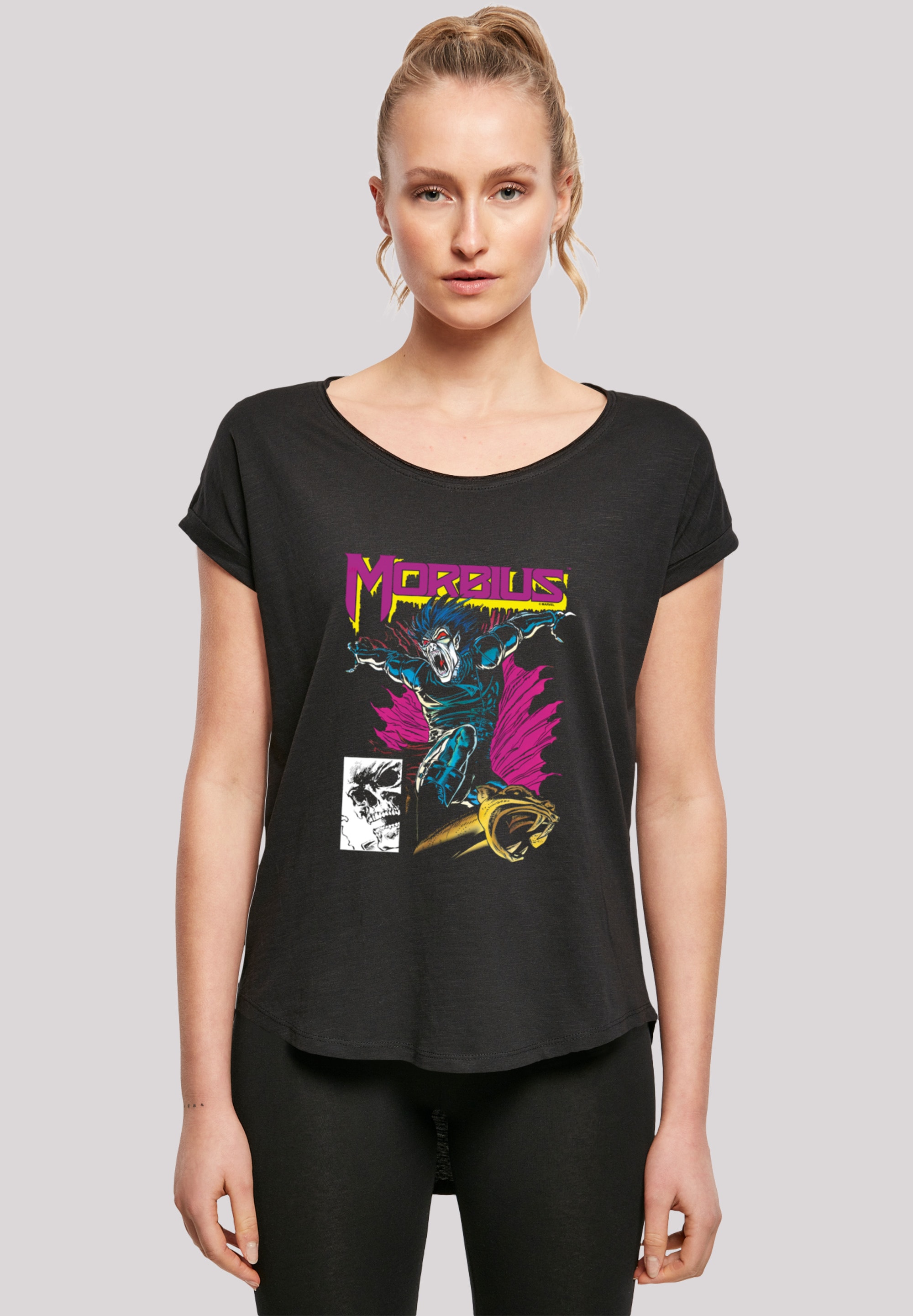 T-Shirt »Marvel Comics Morbius Midnight Sons«, Damen,Premium Merch,Lang,Longshirt,Logo...