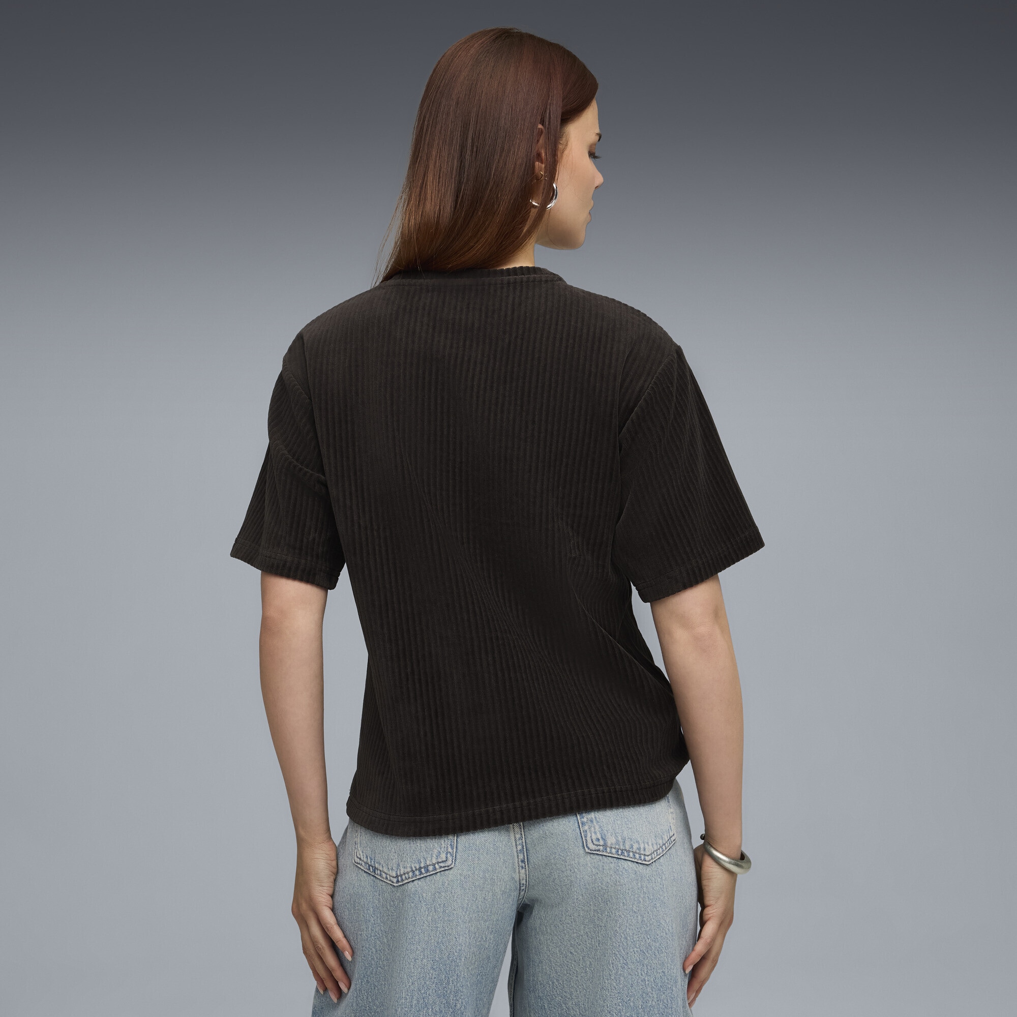 PUMA T-Shirt »Essentials Elevated Relaxed T-Shirt Damen«