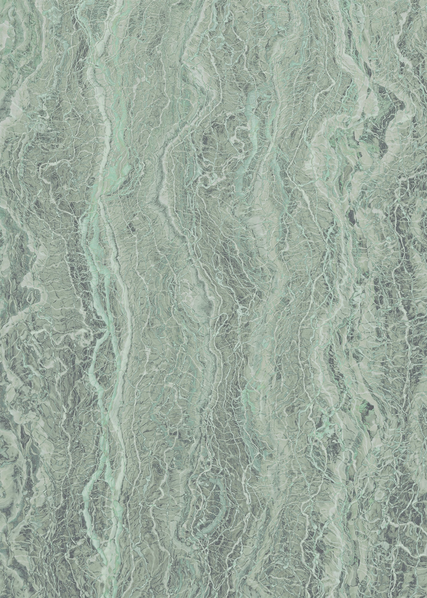 Komar Vliestapete "Marble Mint", 200x280 cm (Breite x Höhe), Vliestapete, 100 cm Bahnbreite