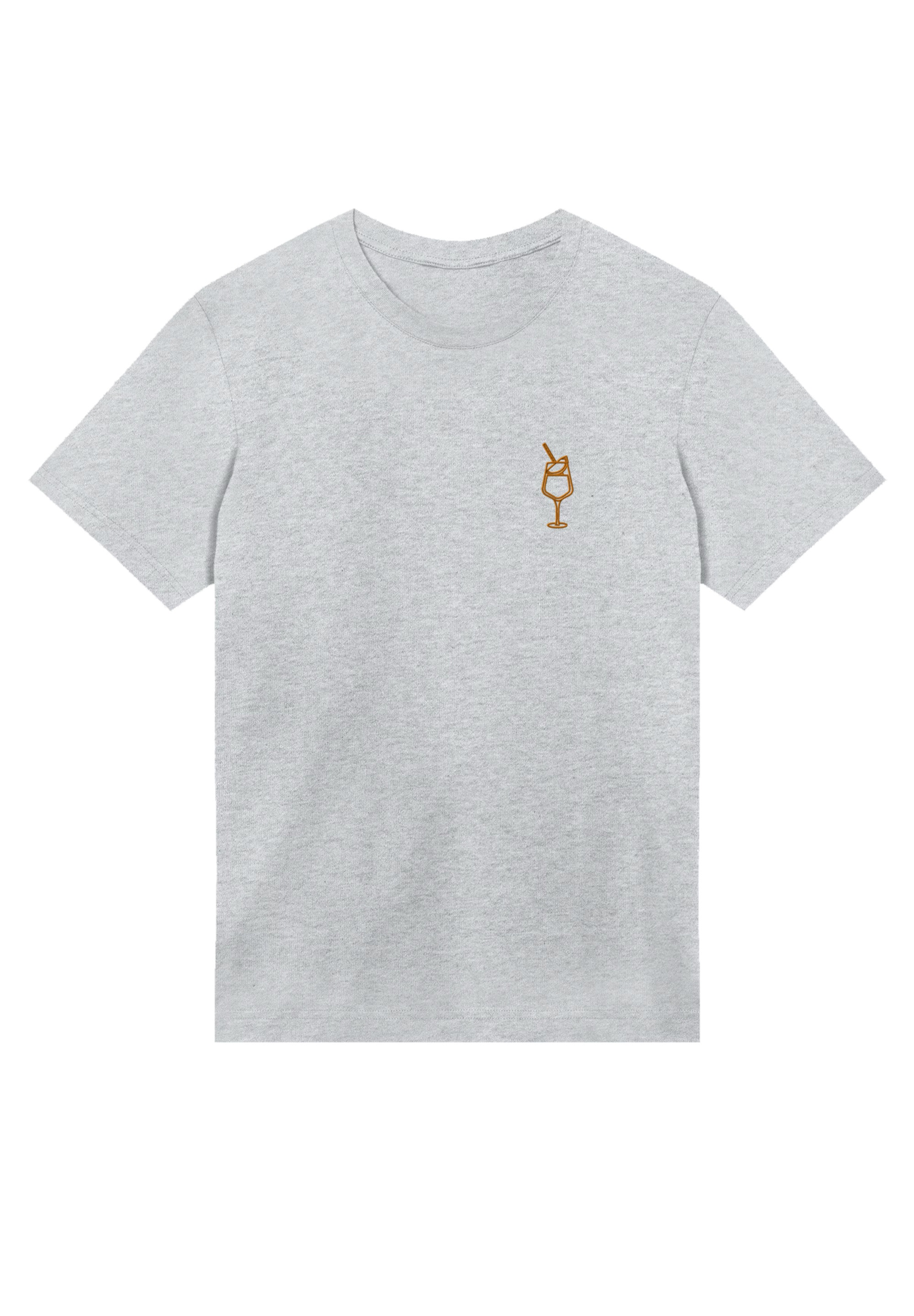 F4NT4STIC T-Shirt "Orange Spritz Bestickt", Premium Qualität günstig online kaufen