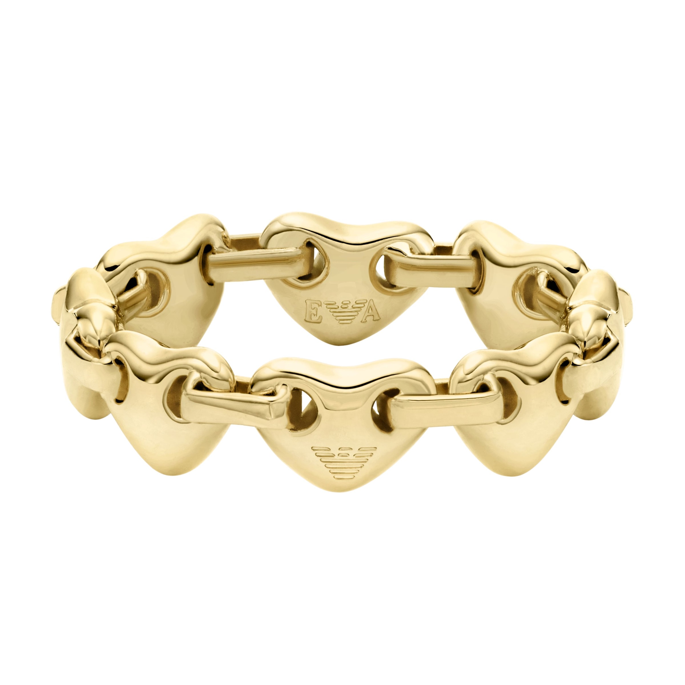 Emporio Armani Fingerring »Schmuck Geschenk Metall , Schmuck Geschenk Metall Herzen«