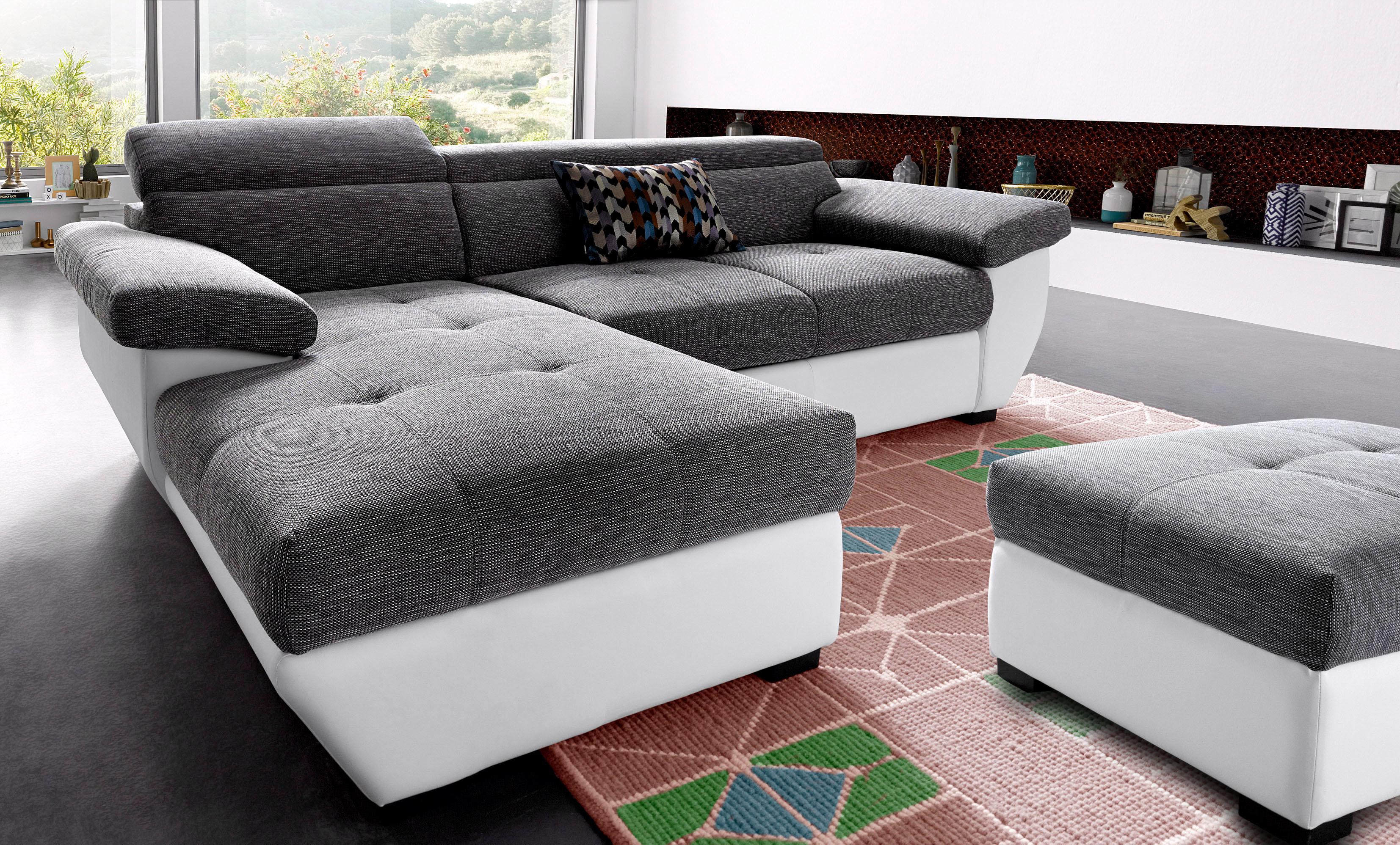 Thumbnail - COTTA Ecksofa "Speedway L-Form", mit Kopfteilverstellung, wahlweise mit Bettfunktion & Bettkasten