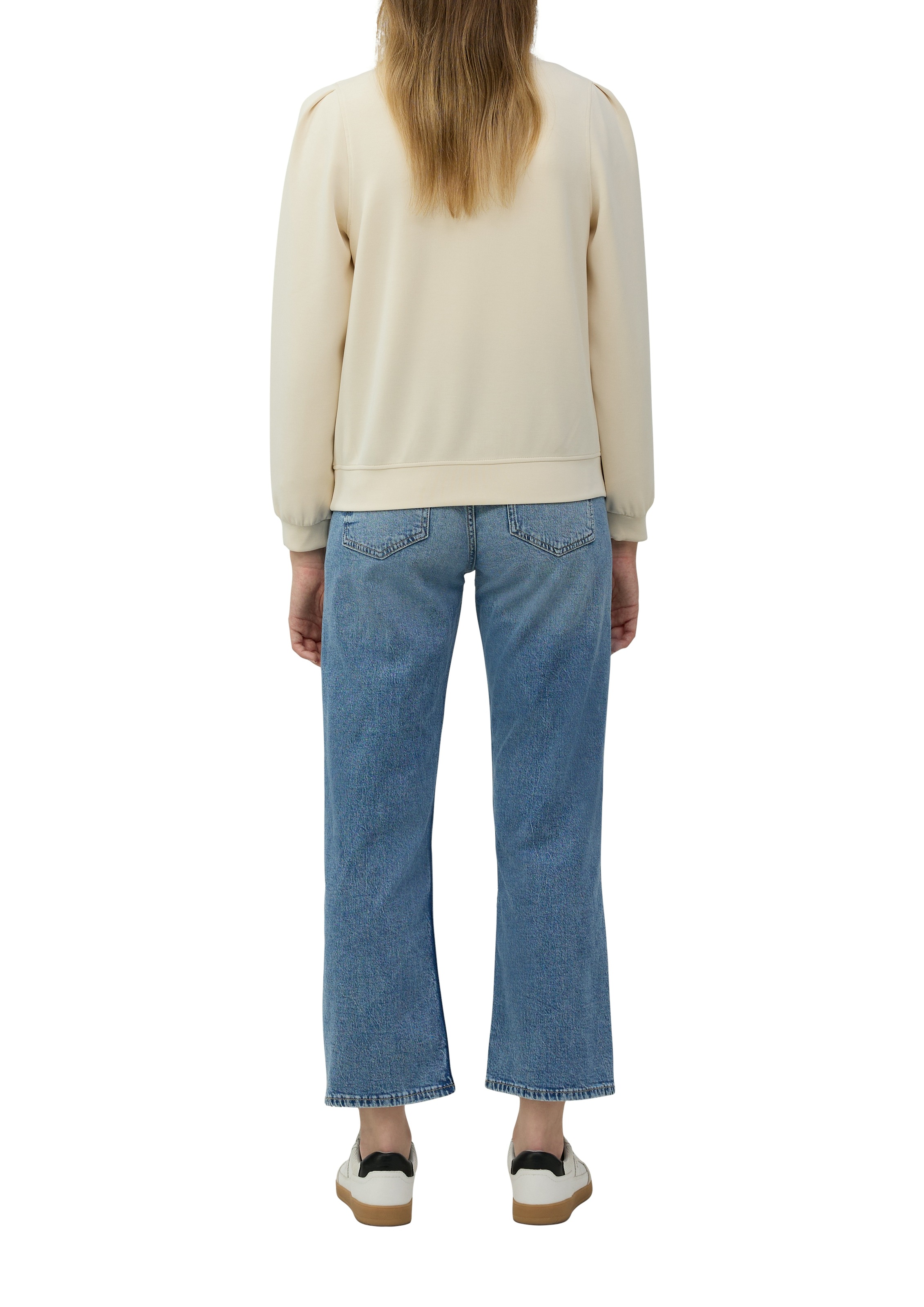 s.Oliver Sweatshirt, mit Bündchen