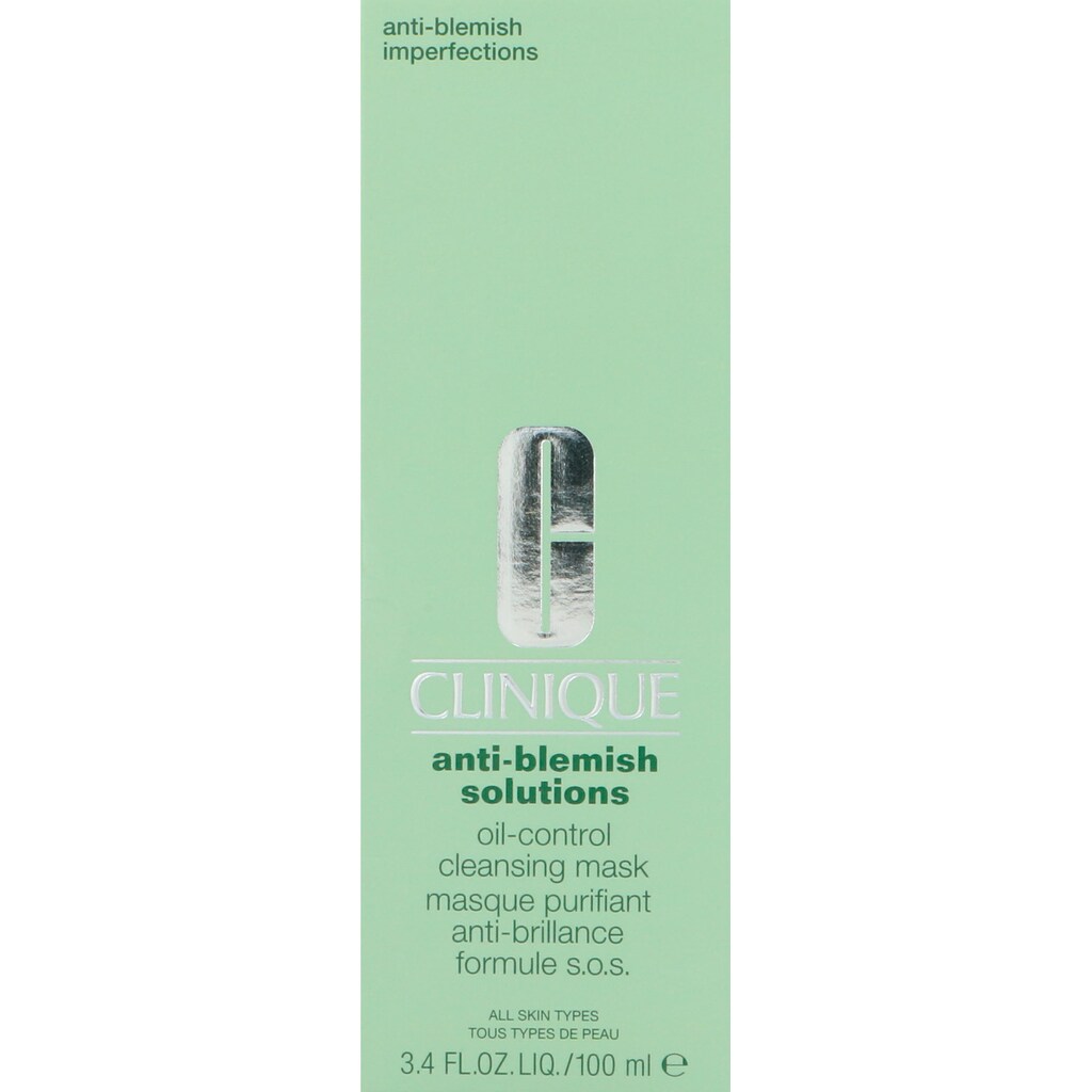 CLINIQUE Gesichts-Reinigungsmaske »Anti-Blemish Solutions Cleansing Mask«