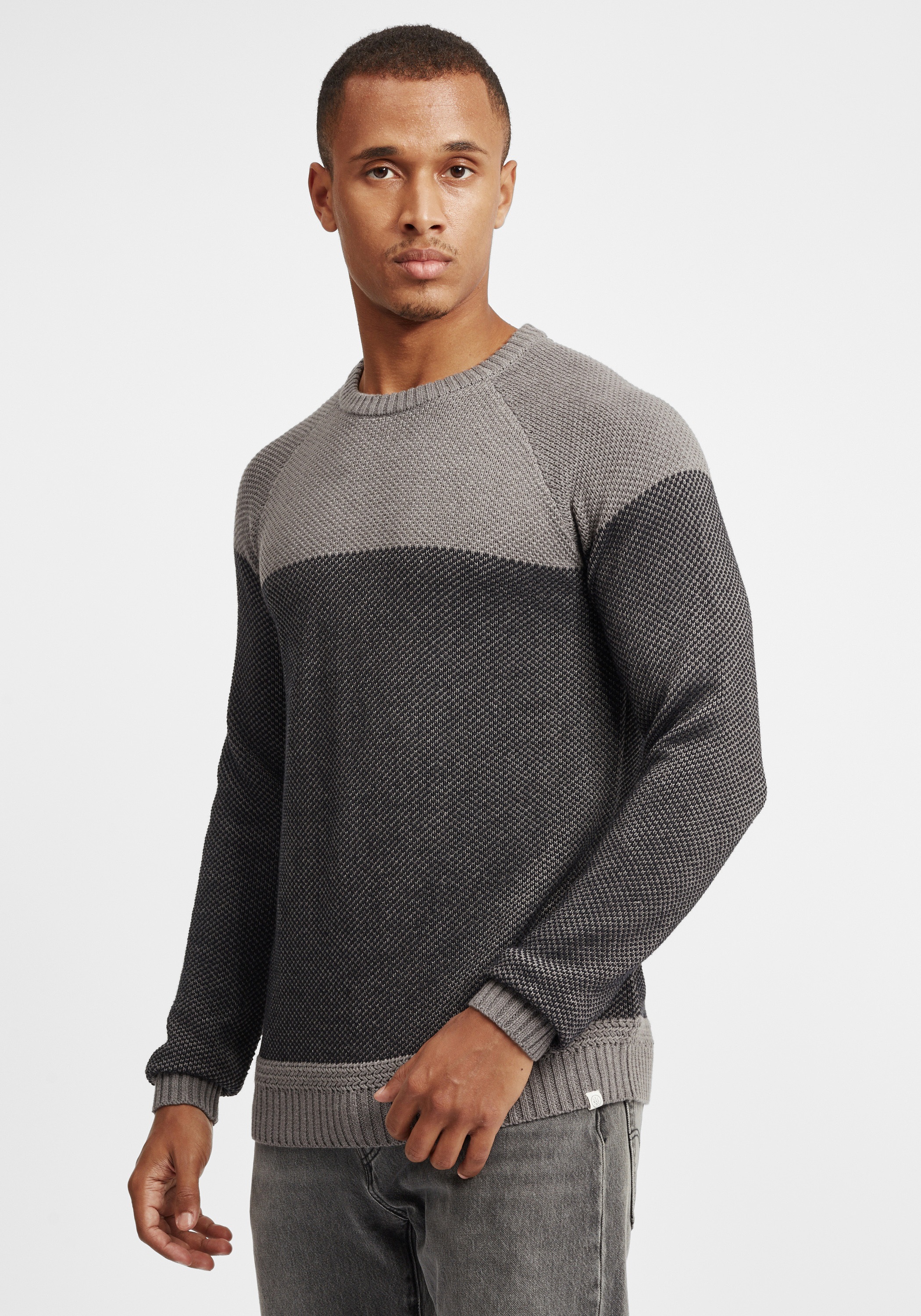 Solid Strickfleece-Pullover "Strickpullover SDRapel" günstig online kaufen