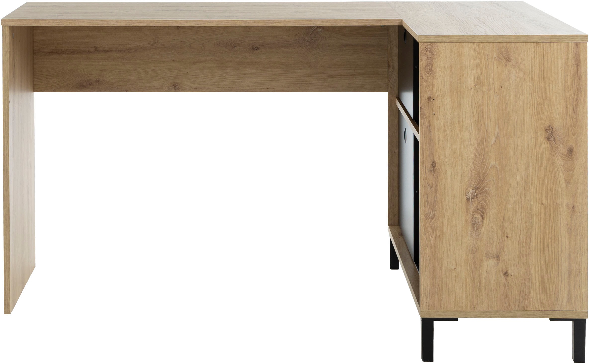 Gami Schreibtisch »BOLT« Ein  funktionaler Eckschreibtisch dank seines Stauraumteils