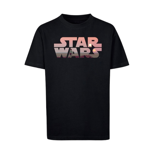 F4NT4STIC Kurzarmshirt »Kinder Star Wars Tatooine Logo with Kids Basic  Tee«, (1 tlg.) ▷ für | BAUR