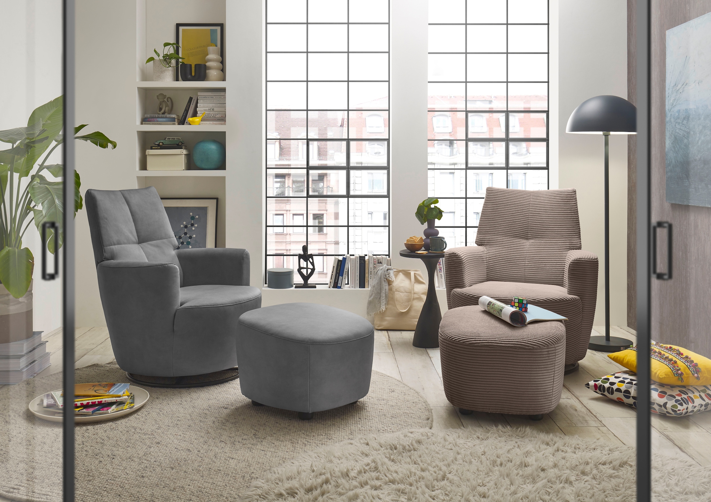 set one by Musterring Relaxsessel "SO 1450", (Set), mit Dreh- und Wippfunkt günstig online kaufen