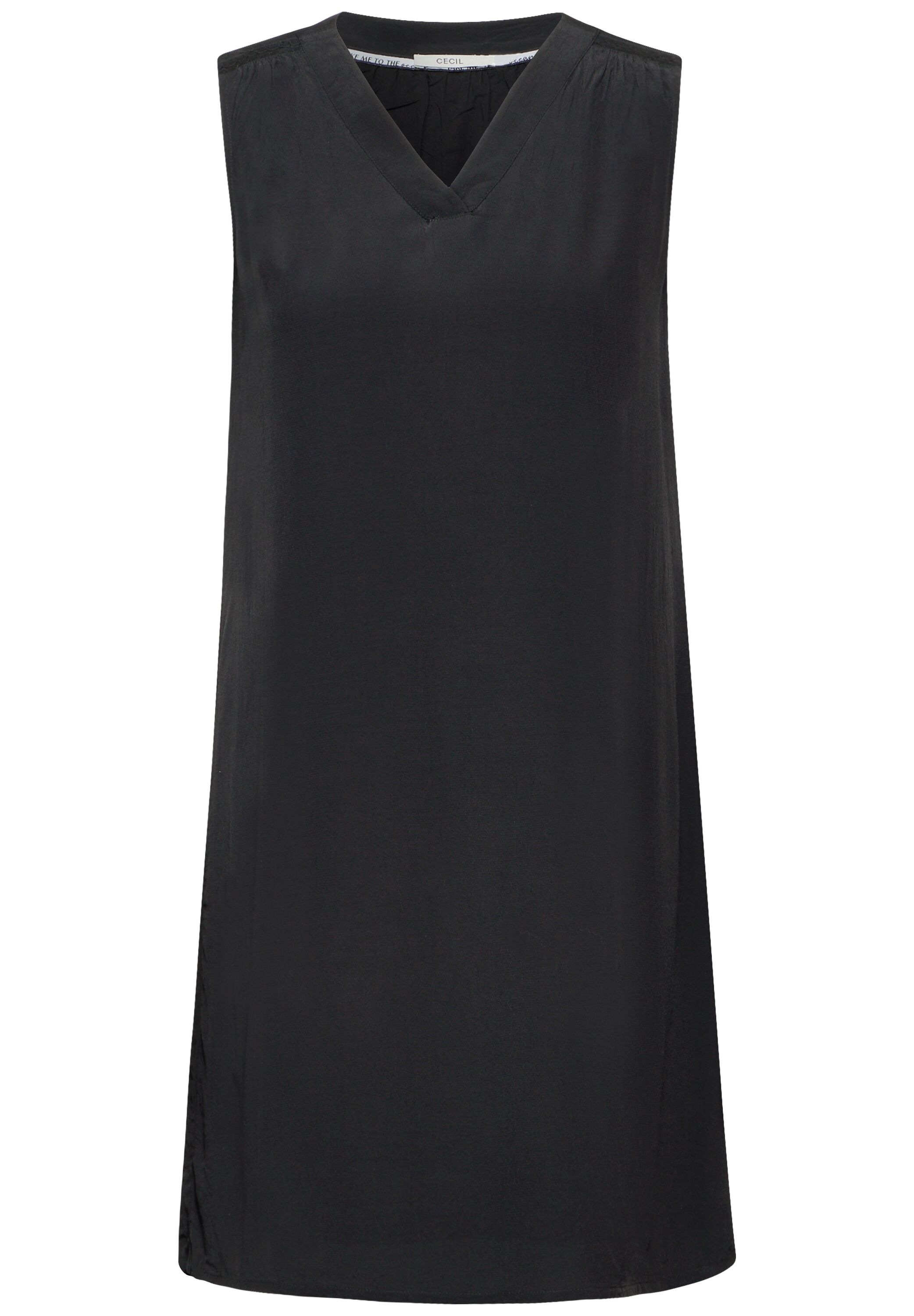 Thumbnail - Cecil Sommerkleid Ohne Taschen in Crepe Optik