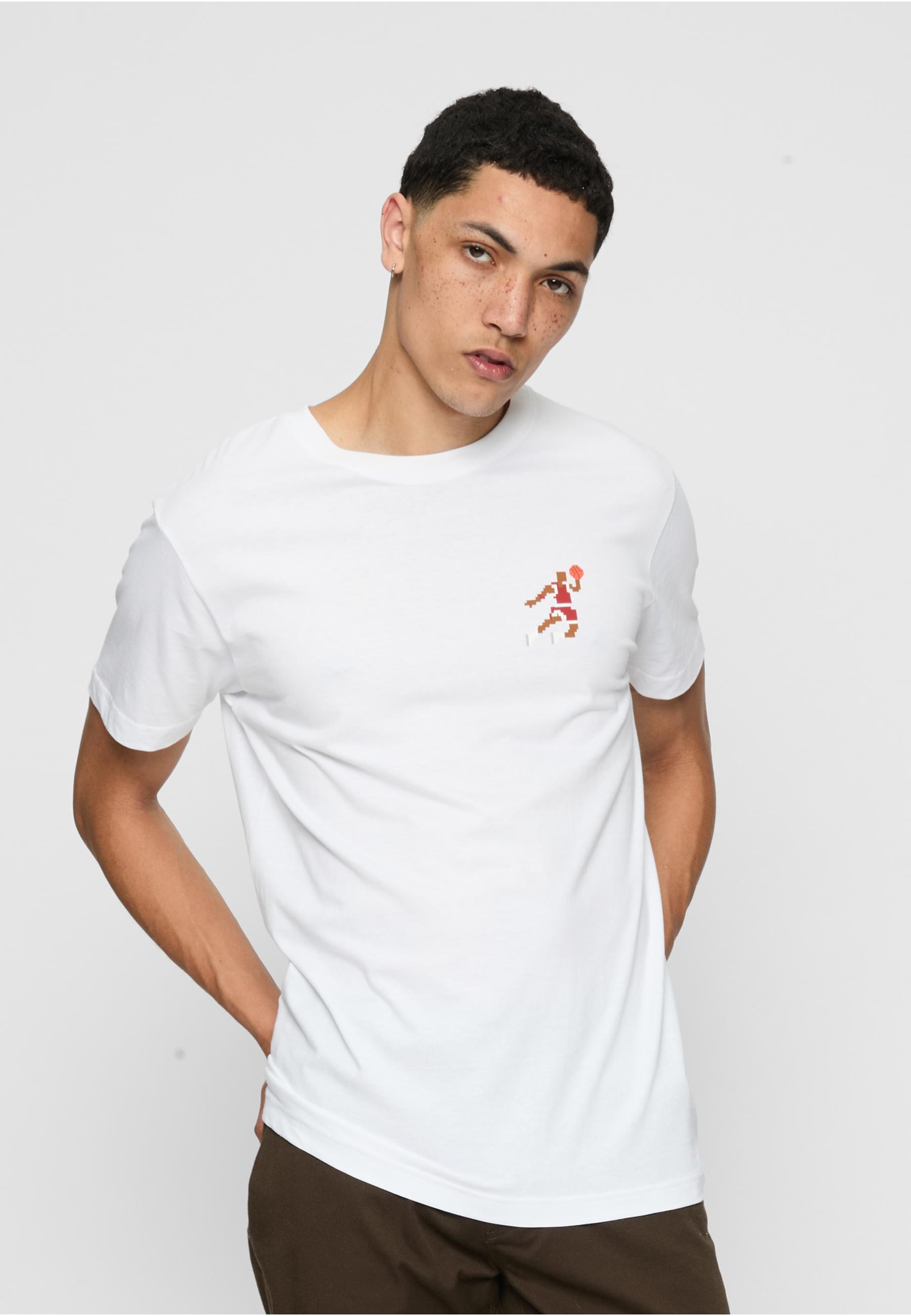 Thumbnail - MisterTee T-Shirt "MisterTee Herren Small Basketball Player Tee", (1 tlg.)