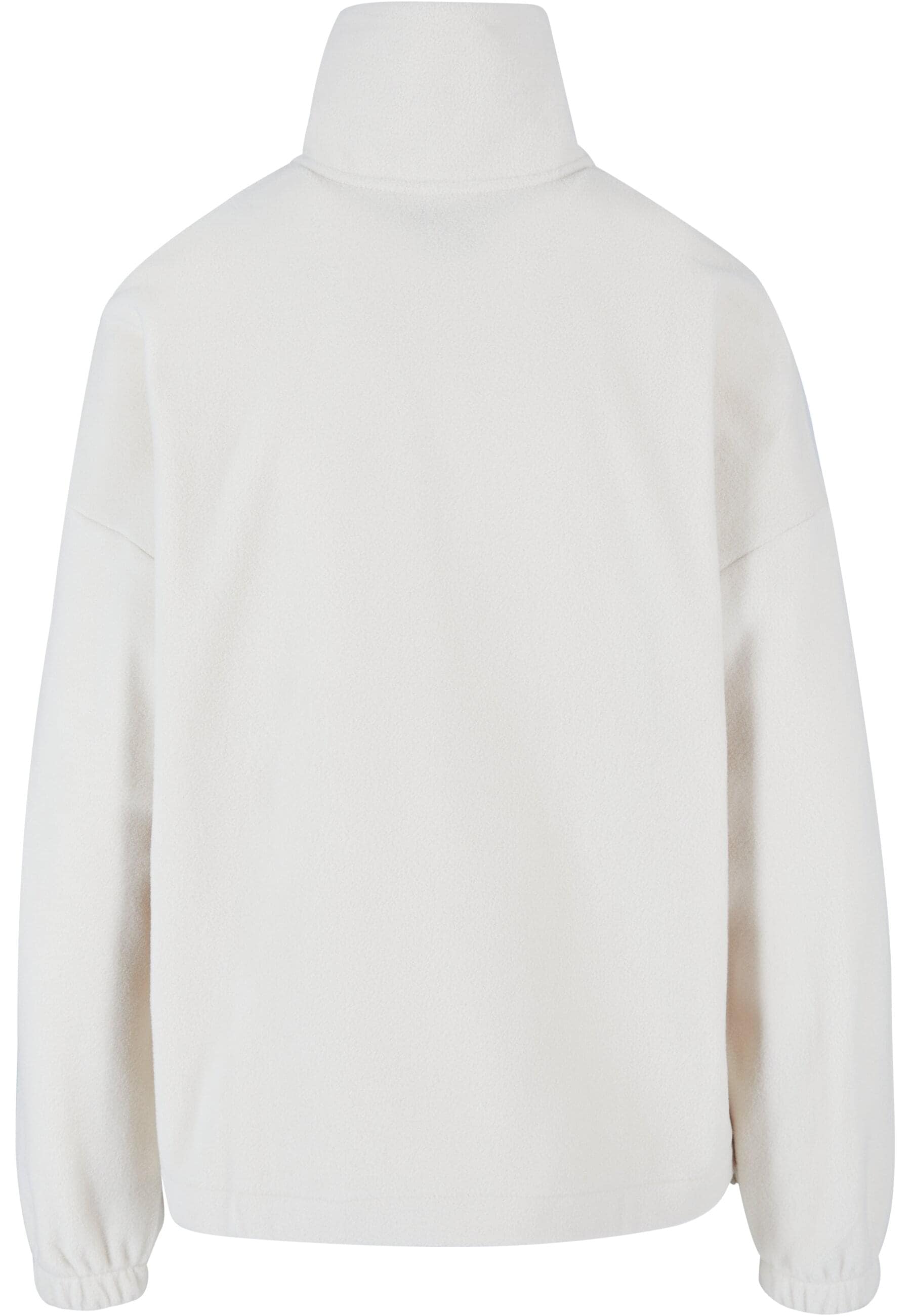 URBAN CLASSICS Sweater »Urban Classics Damen Ladies Polar Fleece Troyer«