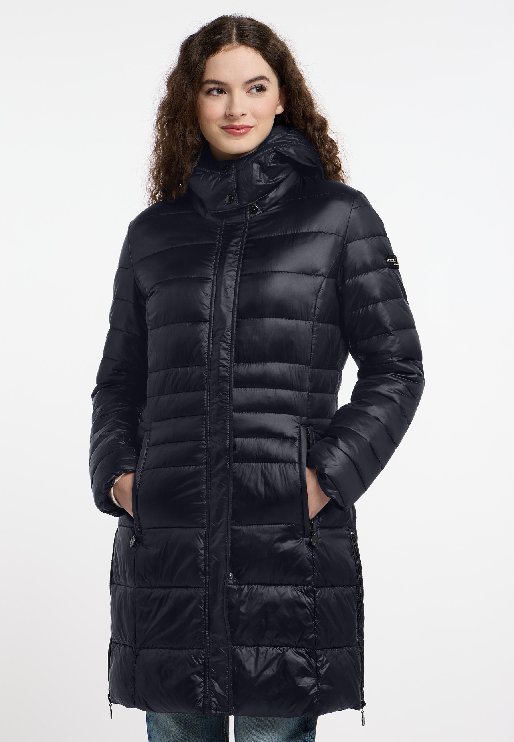 Frieda & Freddies Langmantel "Thermolite Coat / Dalia2", mit Kapuze