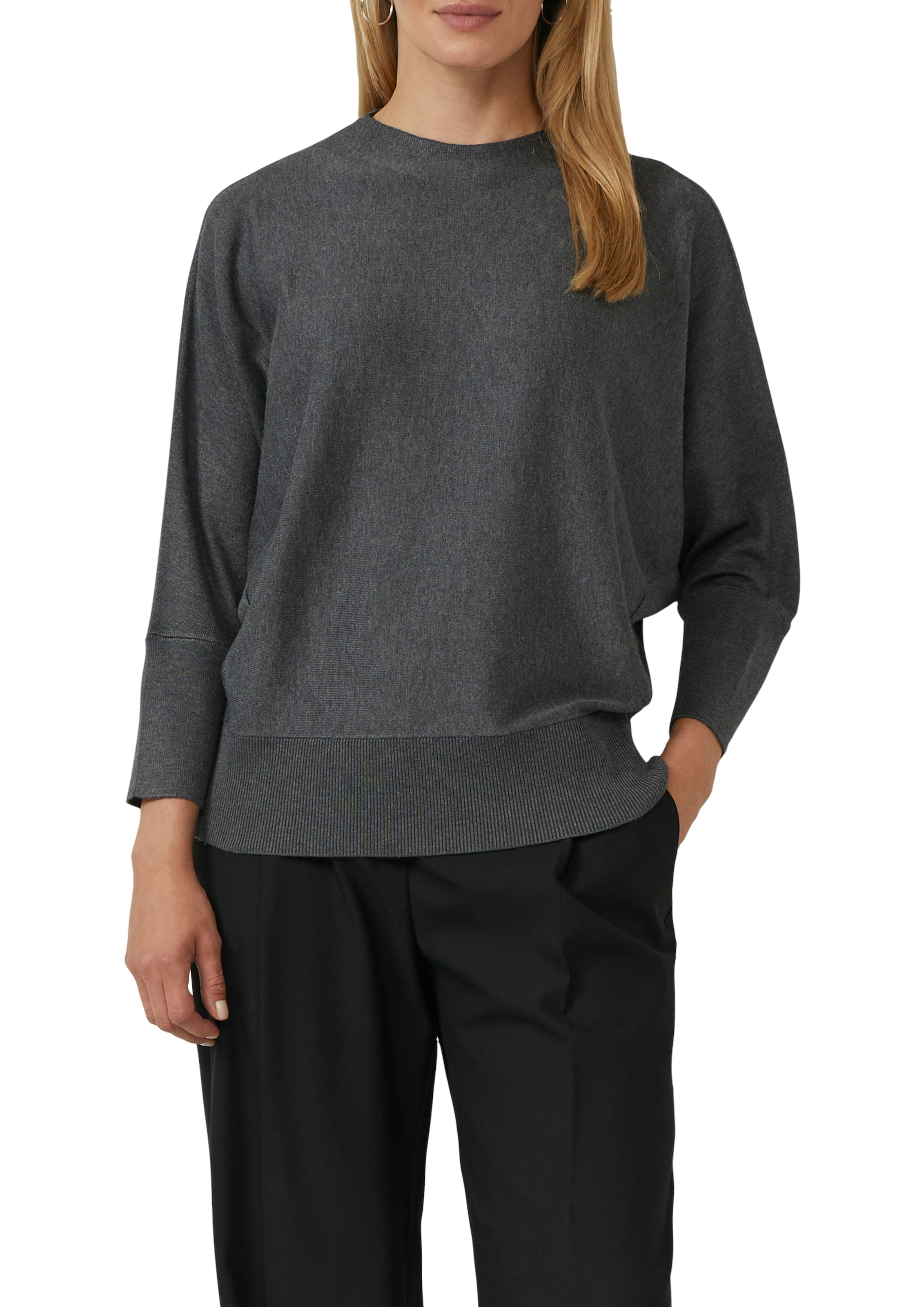 s.Oliver BLACK LABEL Strickpullover, mit Fledermausärmeln günstig online kaufen