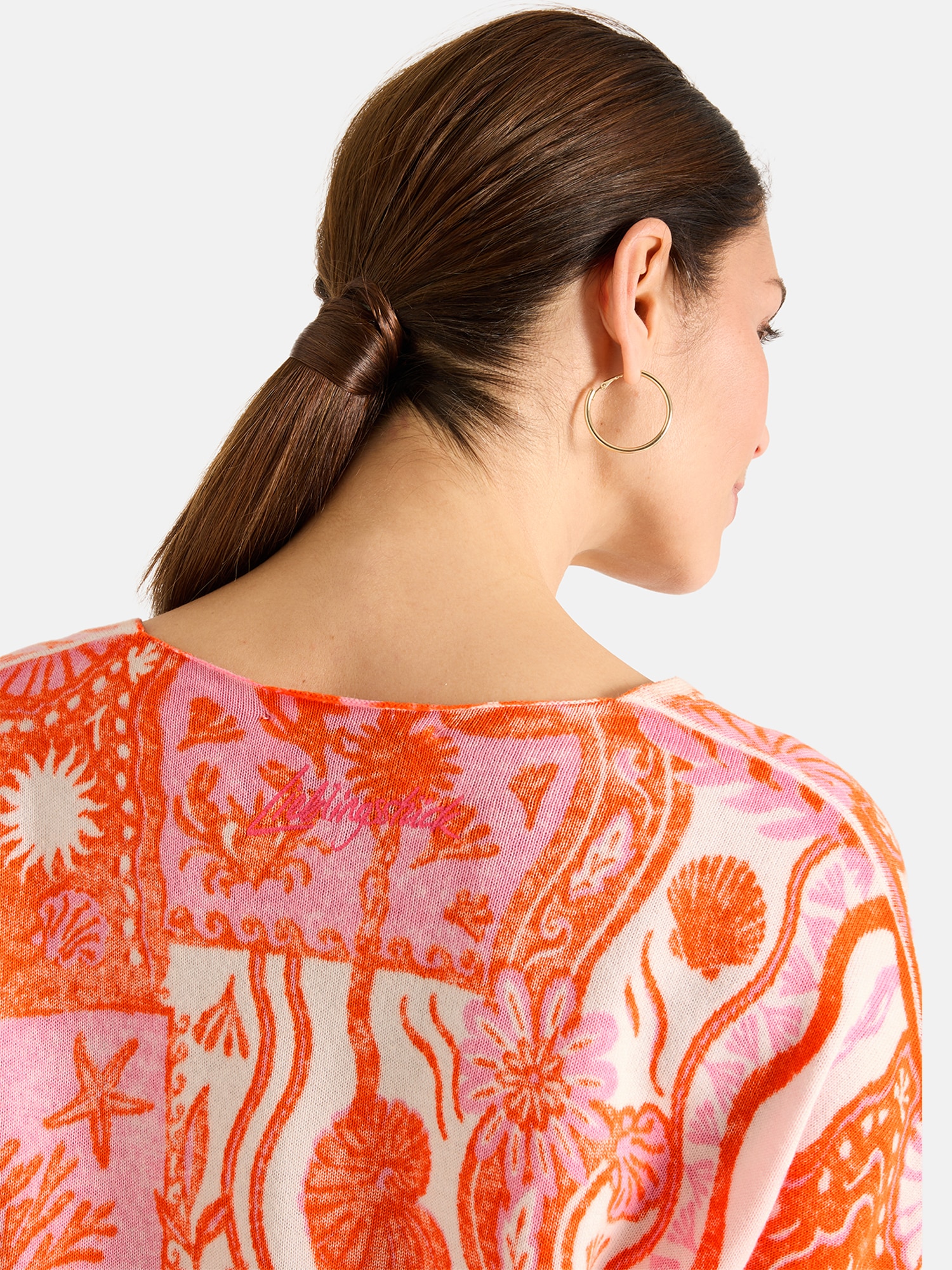 Lieblingsstück Kurzarmpullover »BlancheL« Strickshirt aus Baumwolle