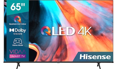 Hisense QLED-Fernseher »65E77HQ«, 164 cm/65 Zoll, 4K Ultra HD, Smart-TV, HDR10, HDR10+... kaufen