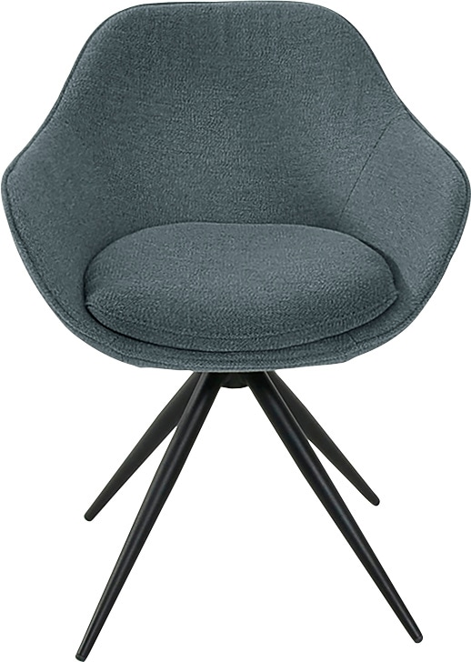 K+W Komfort & Wohnen Drehstuhl "ZOOM" () 4-Fuß Drehstuhl mit Gestell aus Me günstig online kaufen