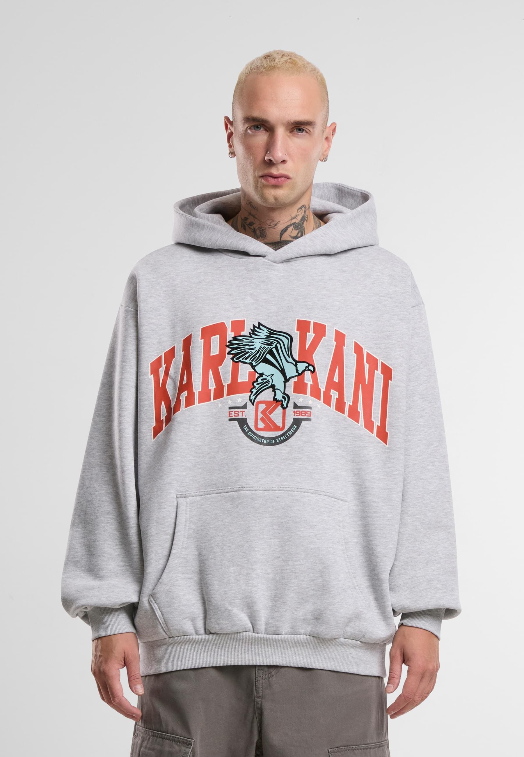 Karl Kani Kapuzensweatshirt »Karl Kani Karl Kani OG Eagle Print OS Hoodie«, (1 tlg.)