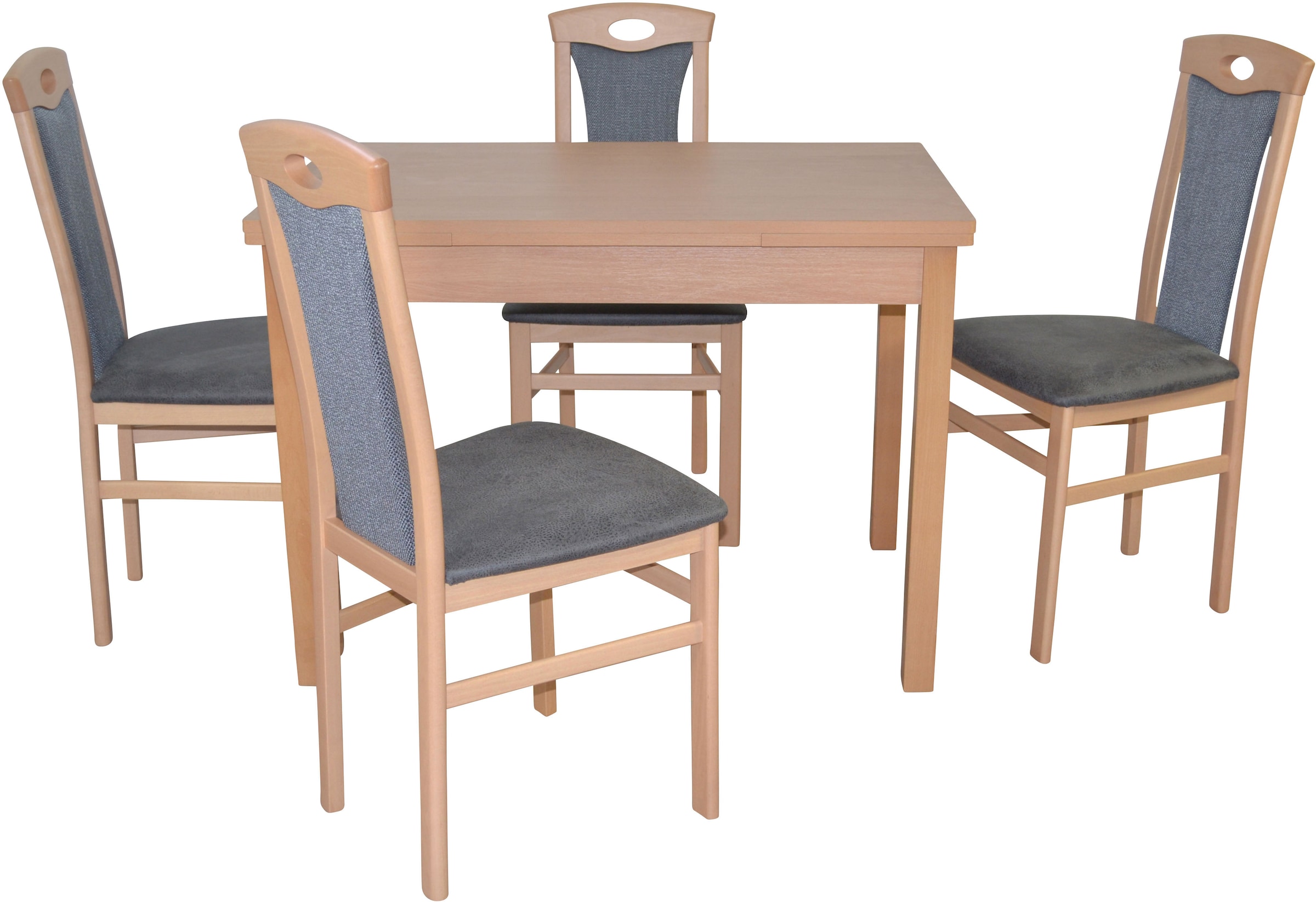 HOFMANN LIVING AND MORE Essgruppe "5tlg. Tischgruppe" Spar-Set, 5tlg. Tisch günstig online kaufen