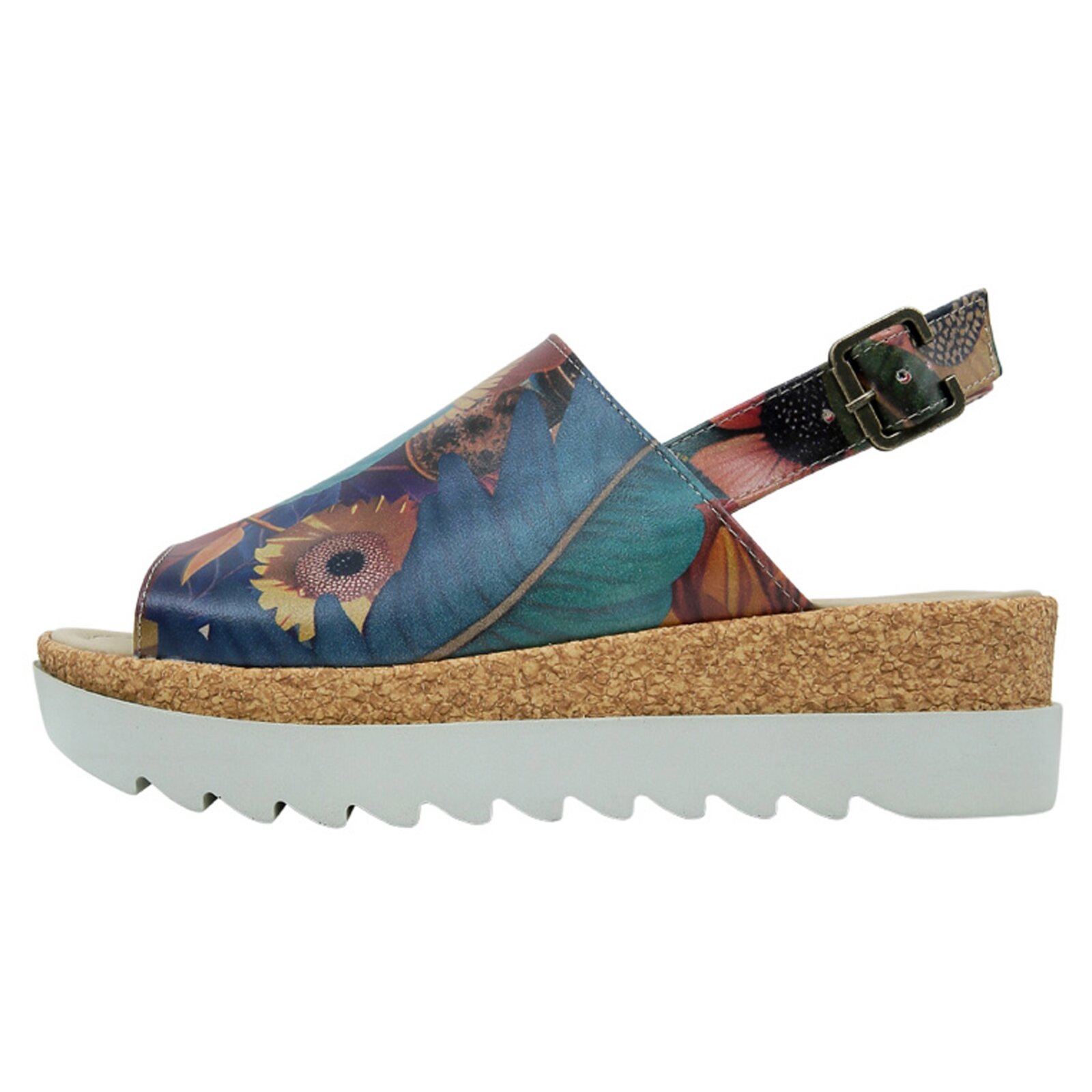 Thumbnail - DOGO Sandalette "Gigi Blooming Dog Damen Sandalen/ Sandaletten / Female", Vegan