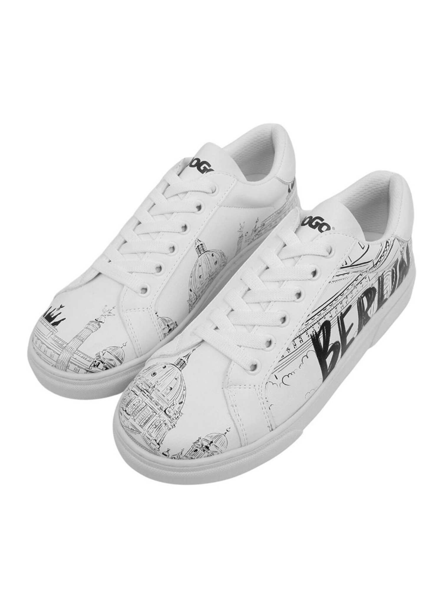 DOGO Sneaker "Ace Low-Top Sneaker You, Me And The Sea Damen Sneaker, Ace" Handgefertigt