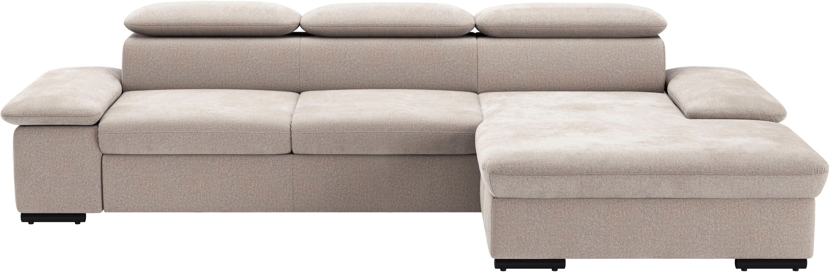 sit&more Ecksofa "Alcudia L-Form" wahlweise mit Schlaffunktion