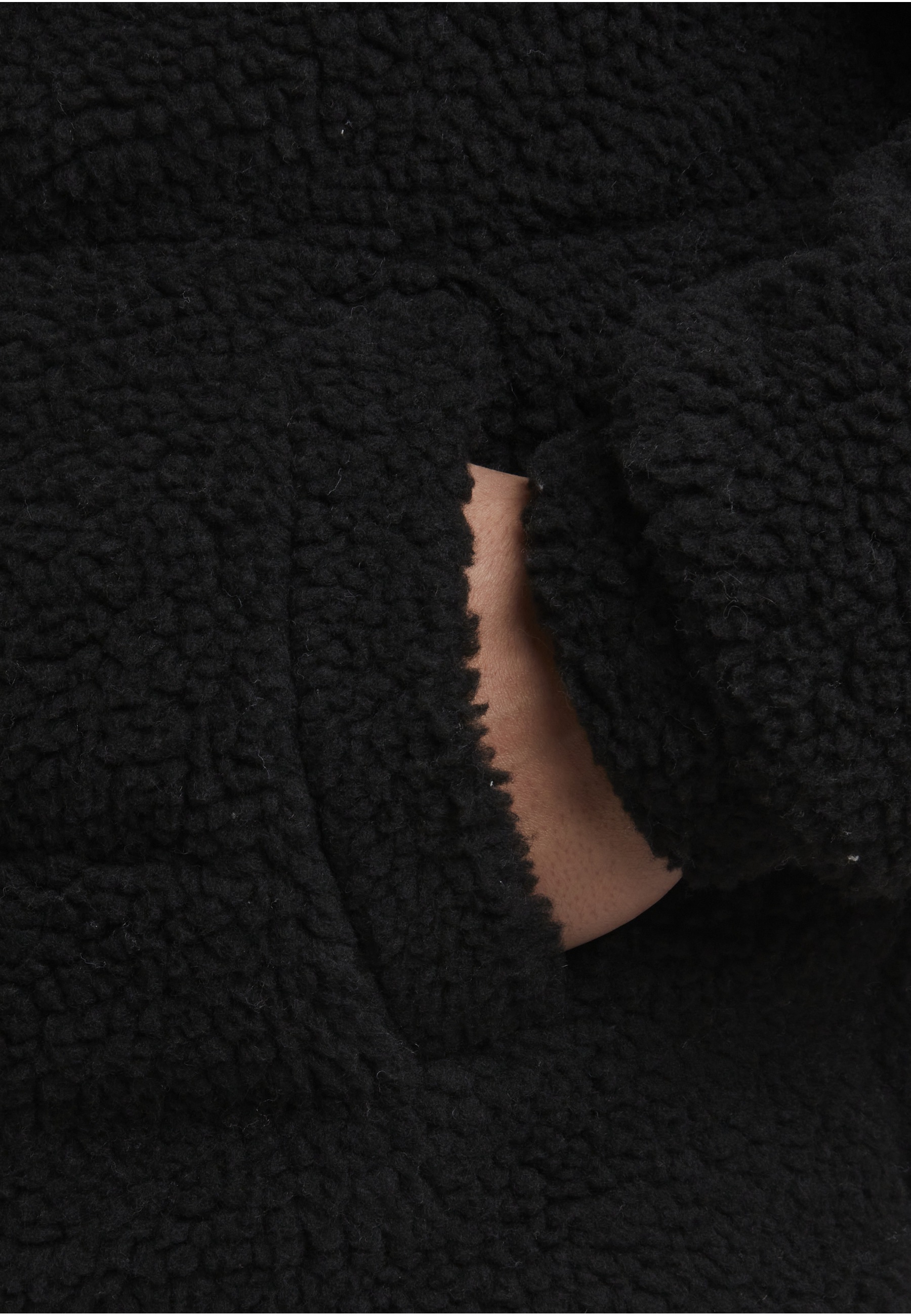 URBAN CLASSICS Winterjacke »Urban Classics Teddy Puffer Jacket« 1 Stk. tlg. ohne Kapuze