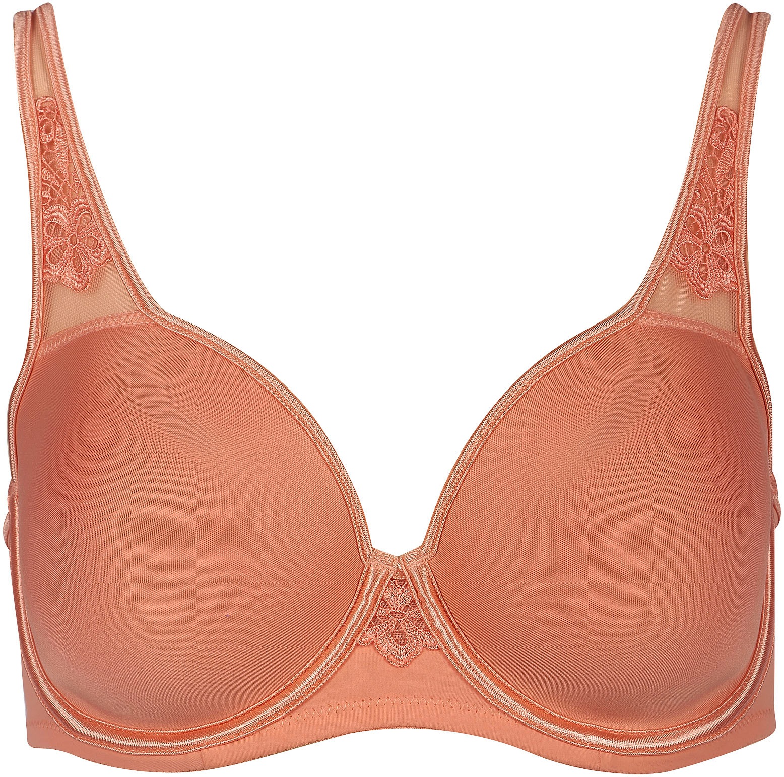 Elbrina "Spacer Bra" vorgeformte Cups, breite Träger, mit Bügel, mit Spitze günstig online kaufen