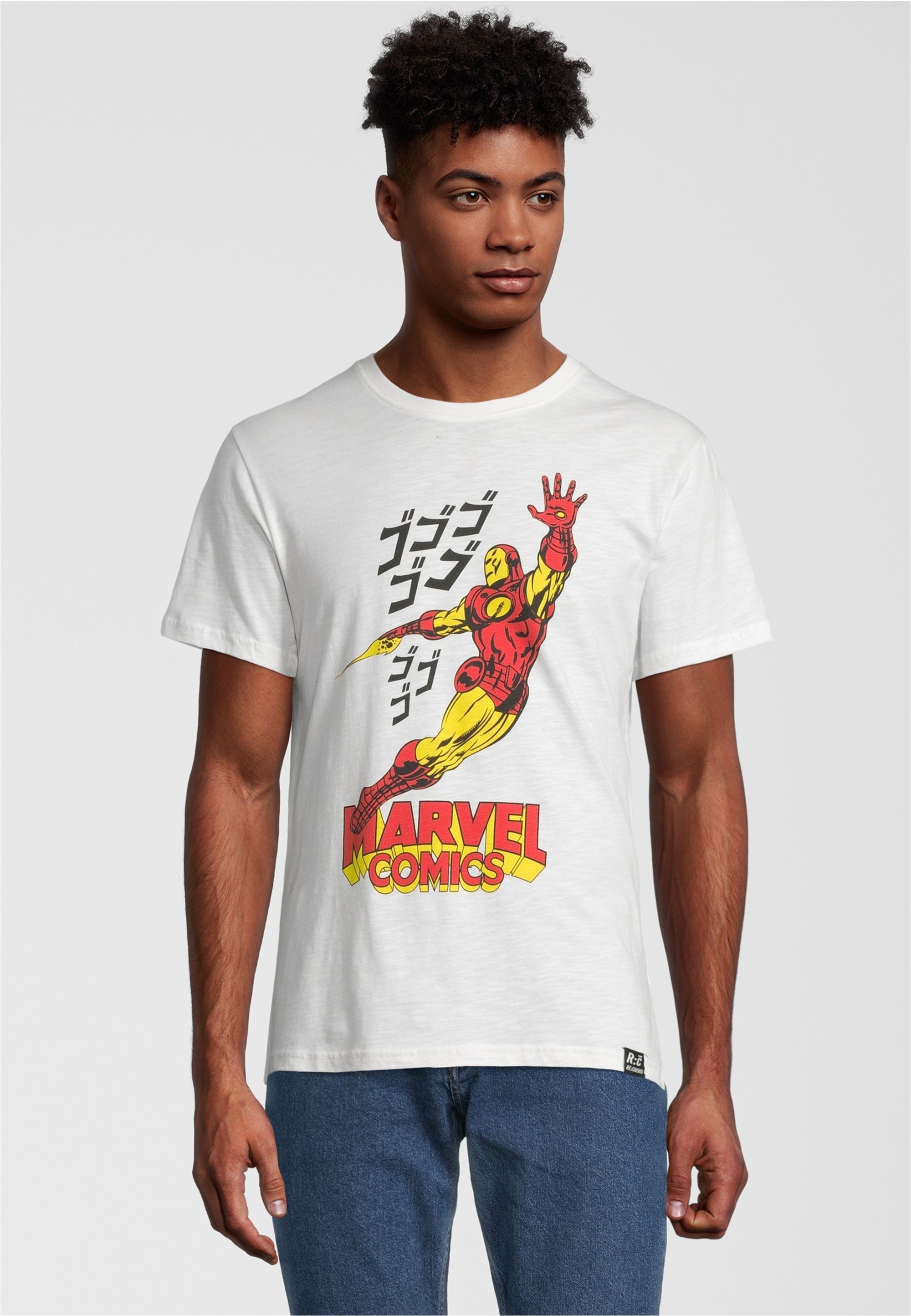 Recovered T-Shirt "Marvel Comics Iron Man Japan", mit angesagtem Iron Man J günstig online kaufen