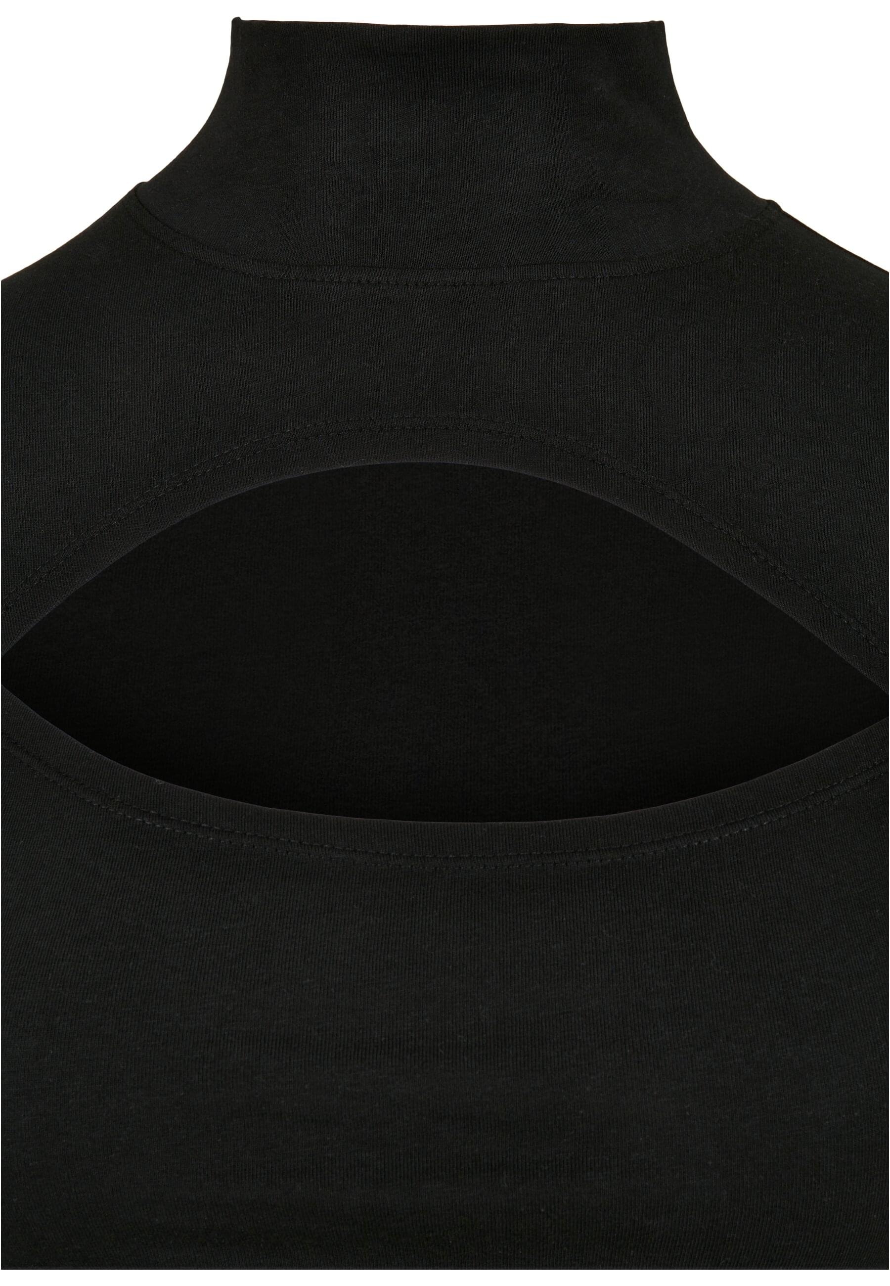 URBAN CLASSICS Langarmshirt »Urban Classics Damen Ladies Cut-Out Turtleneck Longsleeve«, (1 tlg.)