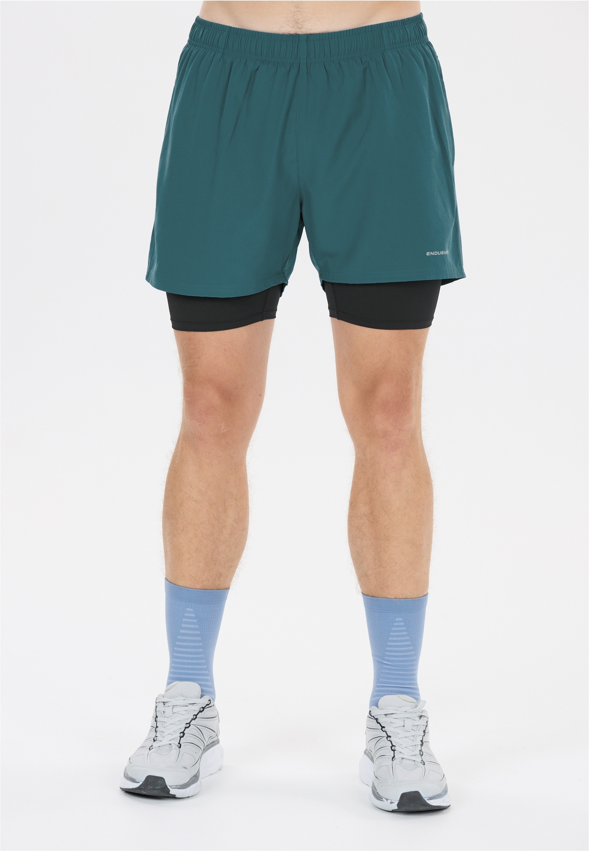 ENDURANCE Shorts "Kros" im 2-in-1-Design mit Quick Dry und Stretch-Funktion