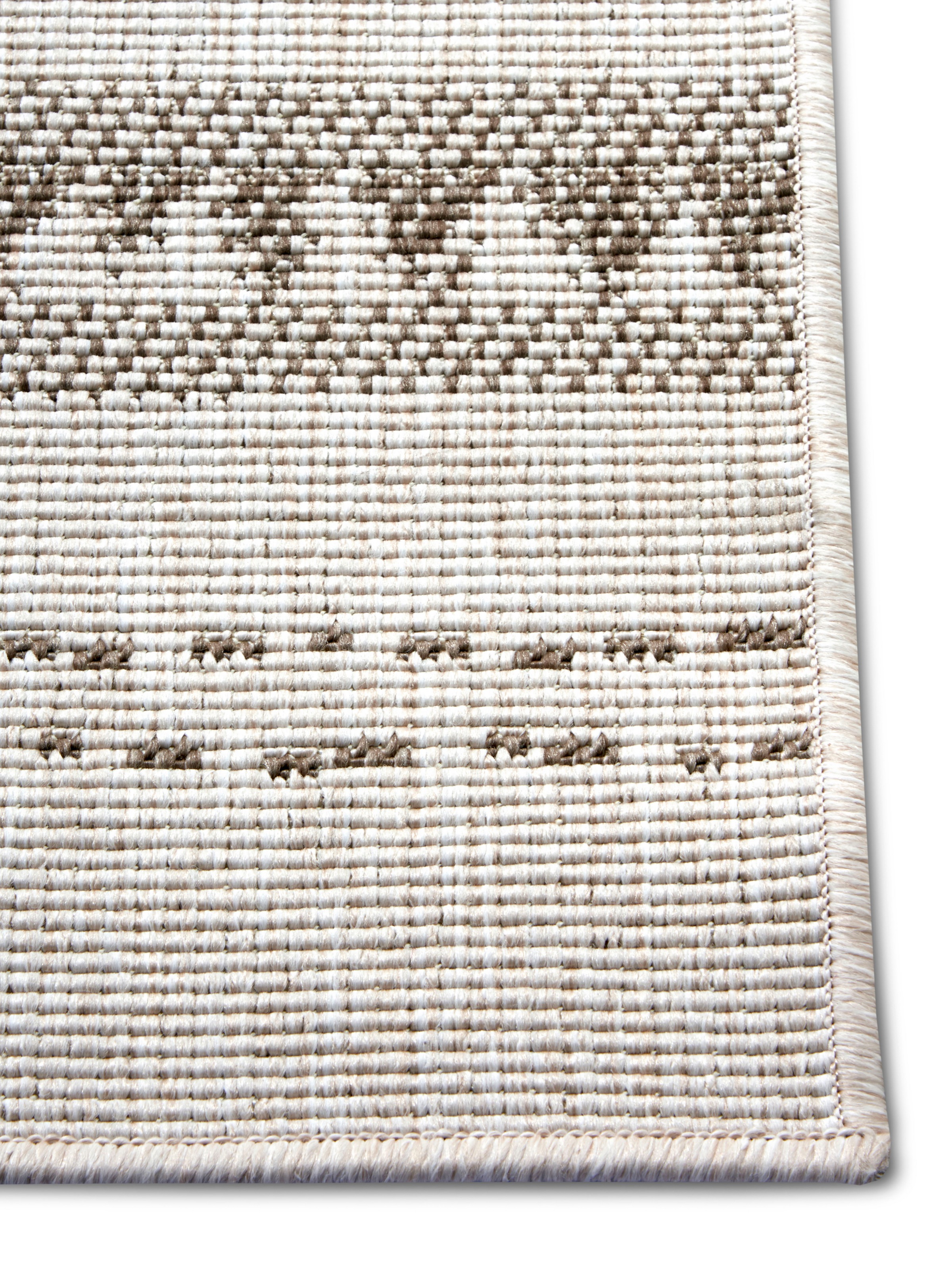 NORTHRUGS Teppich »Bahamas Wendeteppich«, rechteckig, 5 mm Höhe, In-& Outdoor, Wetterfest, Balkon, Garten, Wohnzimmer, Wasserfest