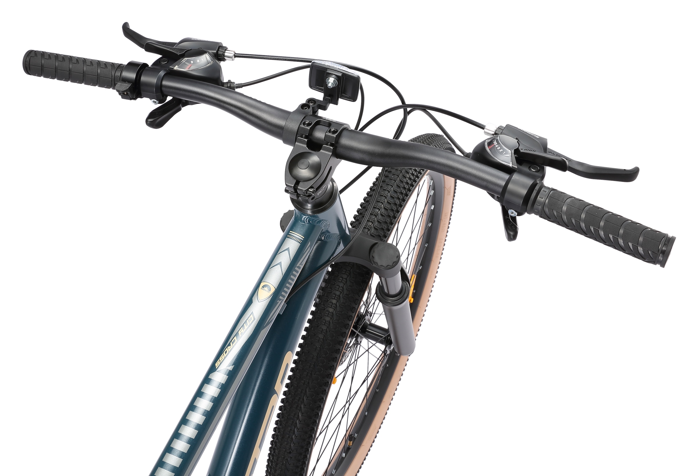 Bikestar Mountainbike 21 Gang Shimano RD-TY300 Schaltwerk Kettenschaltung für Damen und Herren, Kettenschaltung