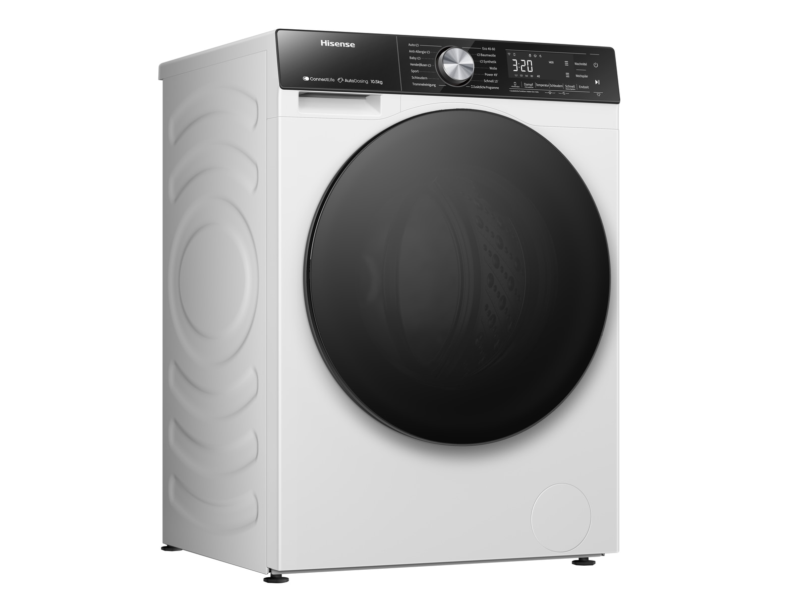 Hisense Waschmaschine "WF5S1045BW" 10,5 kg 1400 U/min AutoDosing günstig online kaufen
